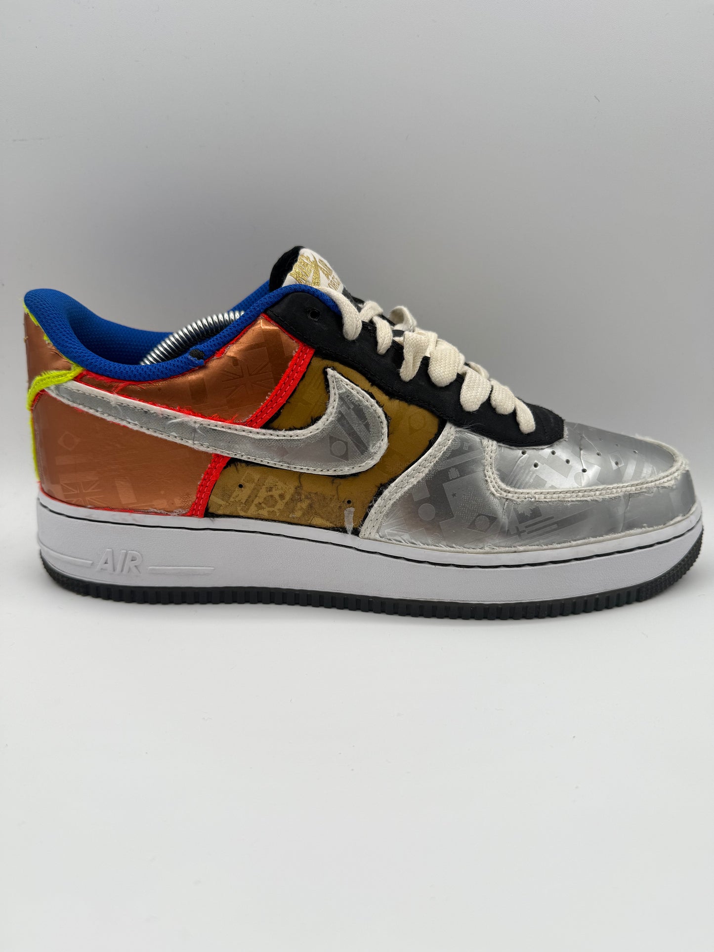 L2177 Nike Air Force 1 Low Hidden Message UK 10