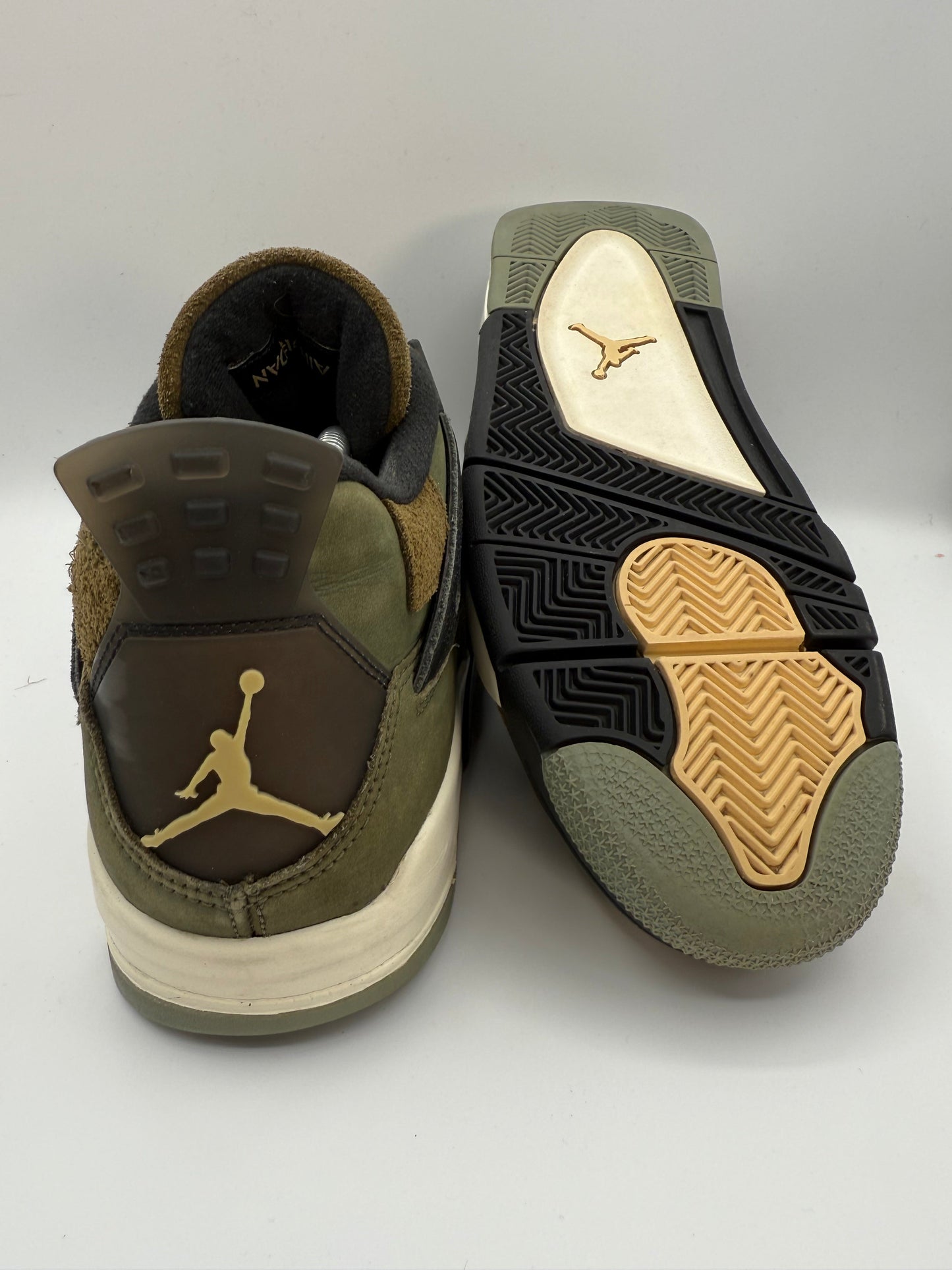 Jordan 4 Retro SE Craft Medium Olive UK 9.5 - RecycledStreetwear