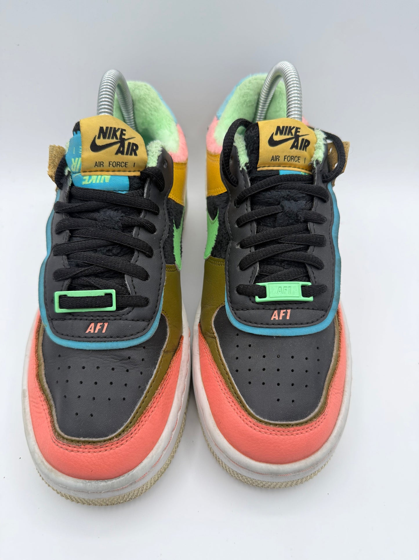 L1234 Nike Air Force 1 Low Shadow Solar Flare Atomic Pink (Women's) UK 4.5 - RecycledStreetwear