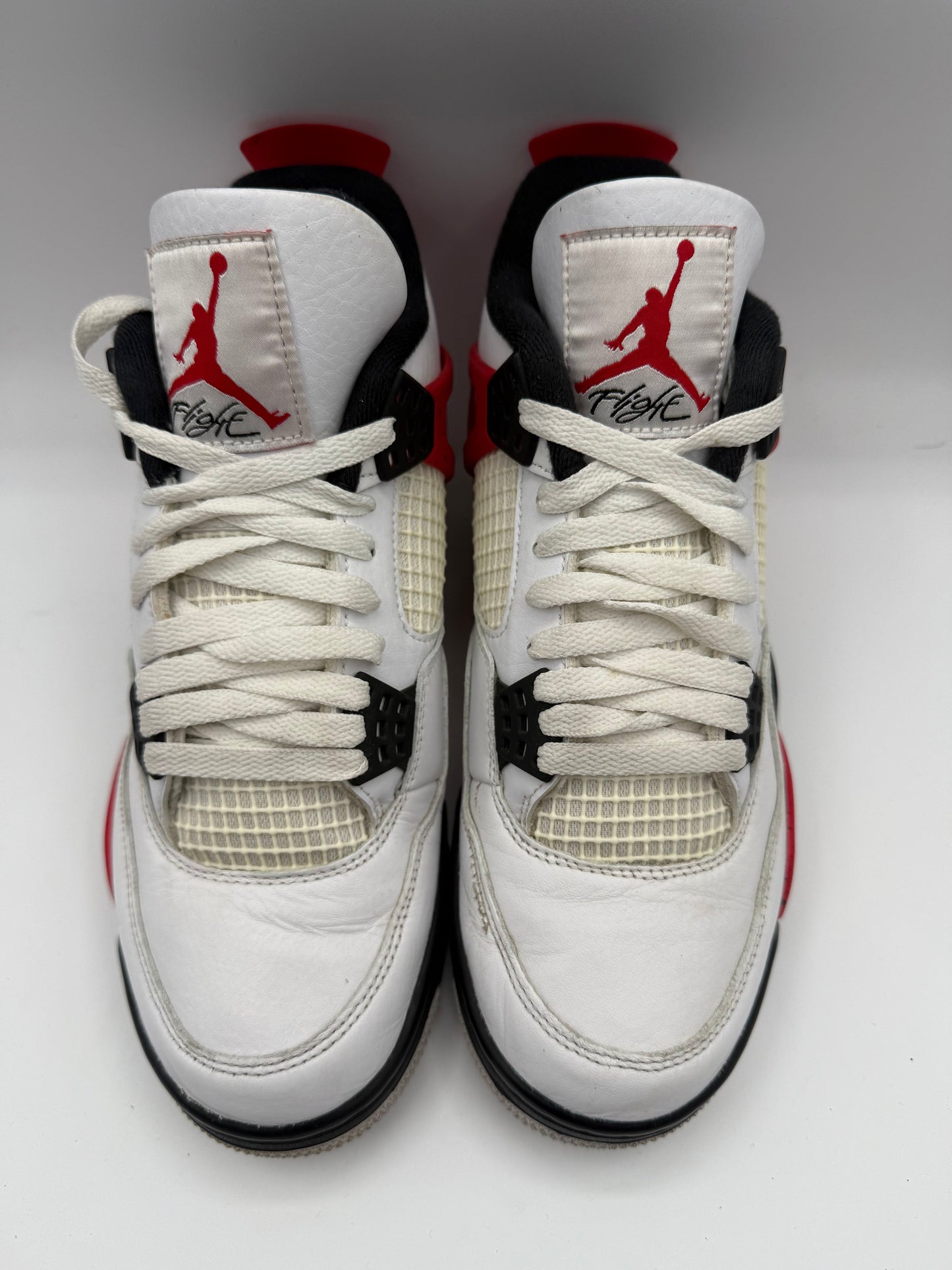 L1616 Jordan 4 Retro Red Cement UK 7.5 - RecycledStreetwear