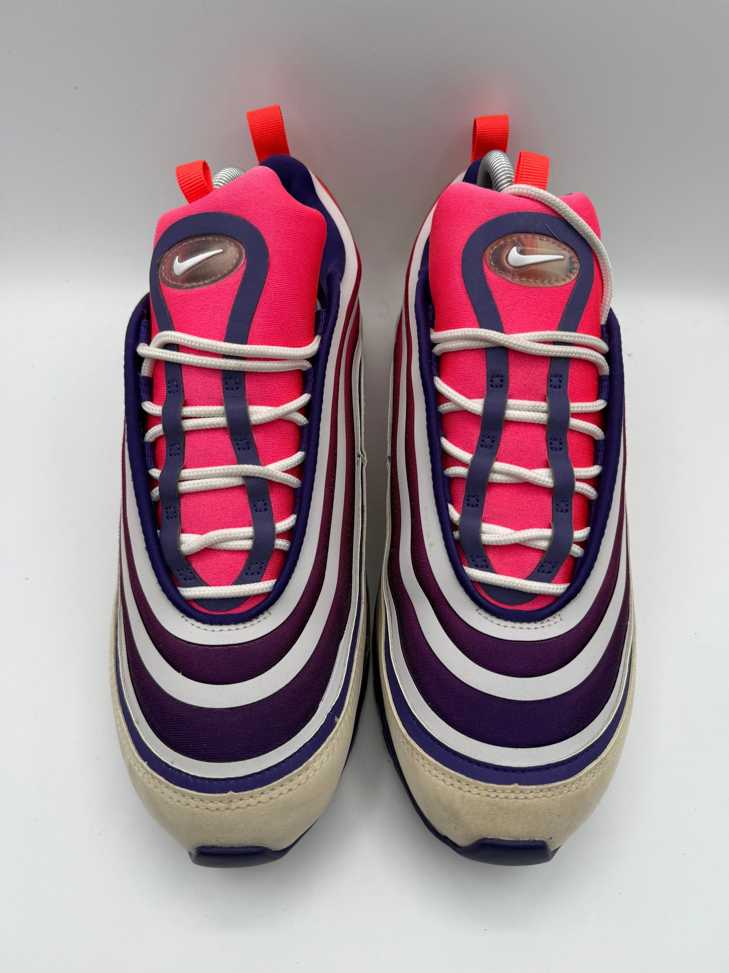 L2015 Nike Air Max 97 Ultra Infrared Purple UK 8 - RecycledStreetwear