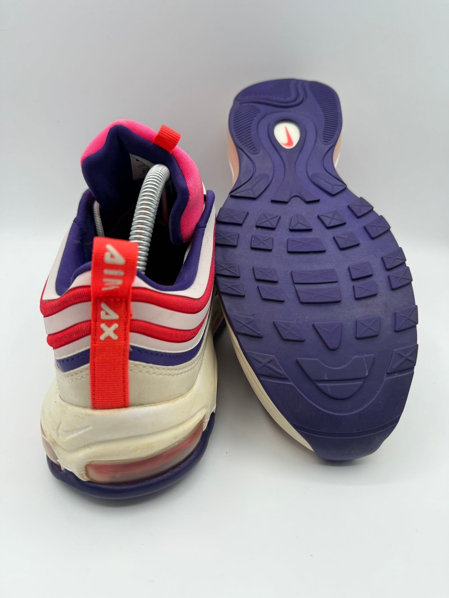 L2015 Nike Air Max 97 Ultra Infrared Purple UK 8 - RecycledStreetwear