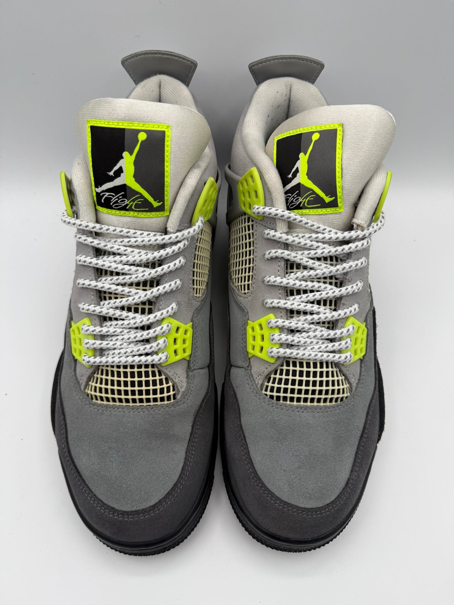 L2068 Jordan 4 Retro SE 95 Neon UK 10 - RecycledStreetwear