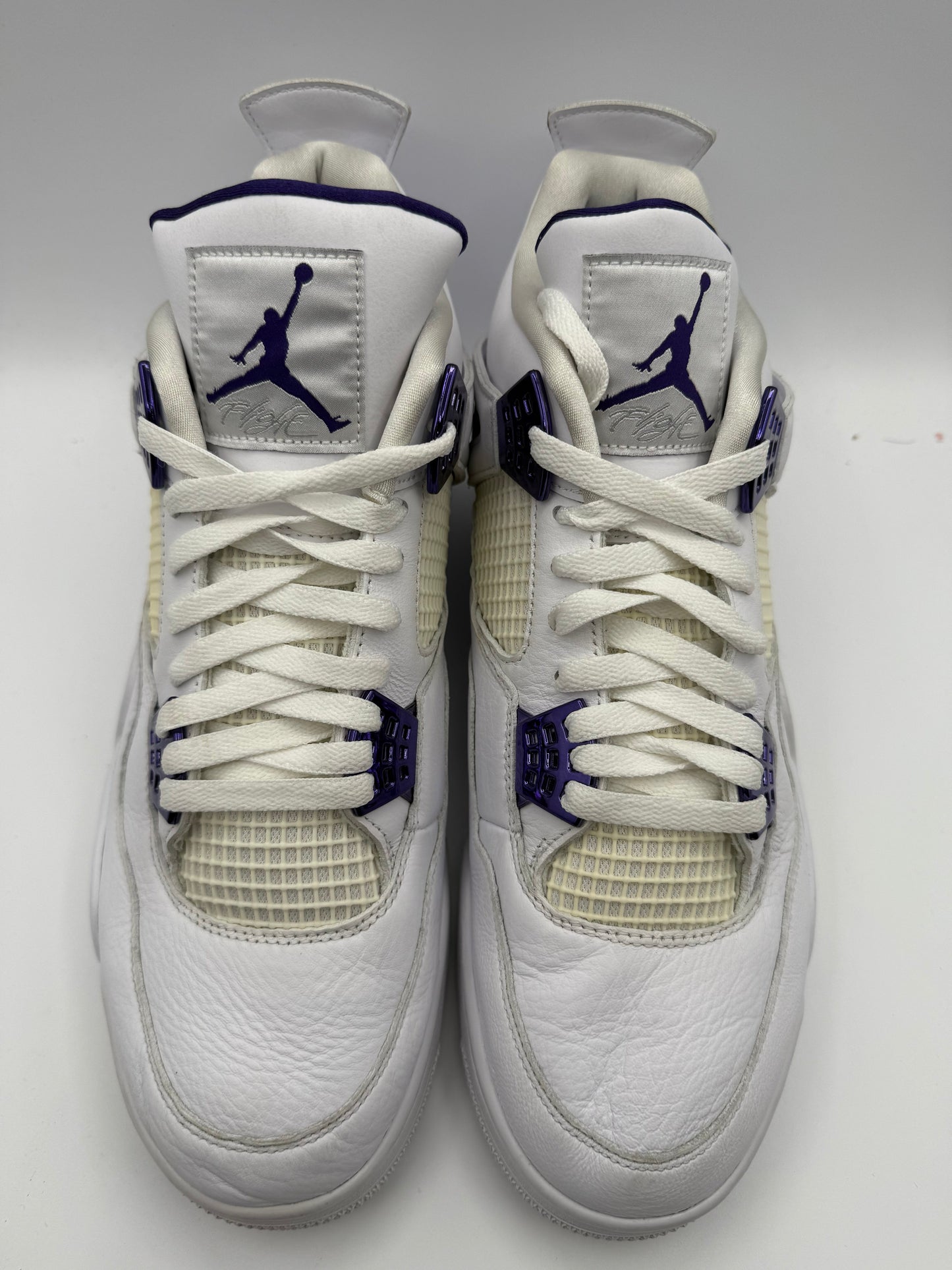 L2069 Jordan 4 Retro Metallic Purple UK 12 - RecycledStreetwear