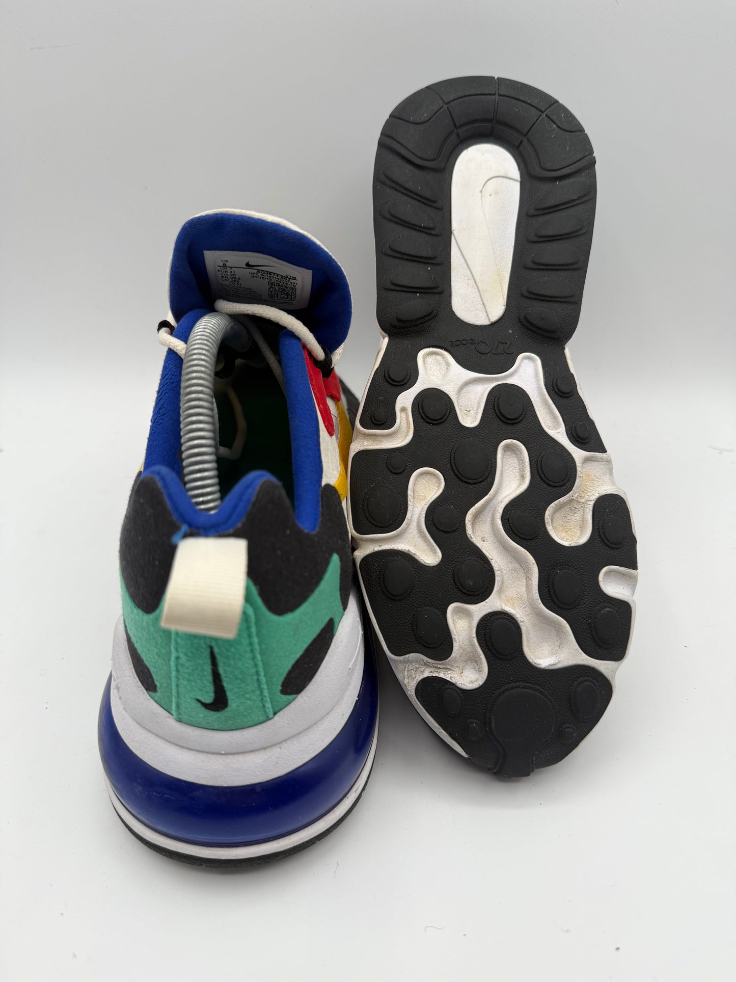 L2186 Nike Air Max 270 React Bauhaus UK 7 - RecycledStreetwear