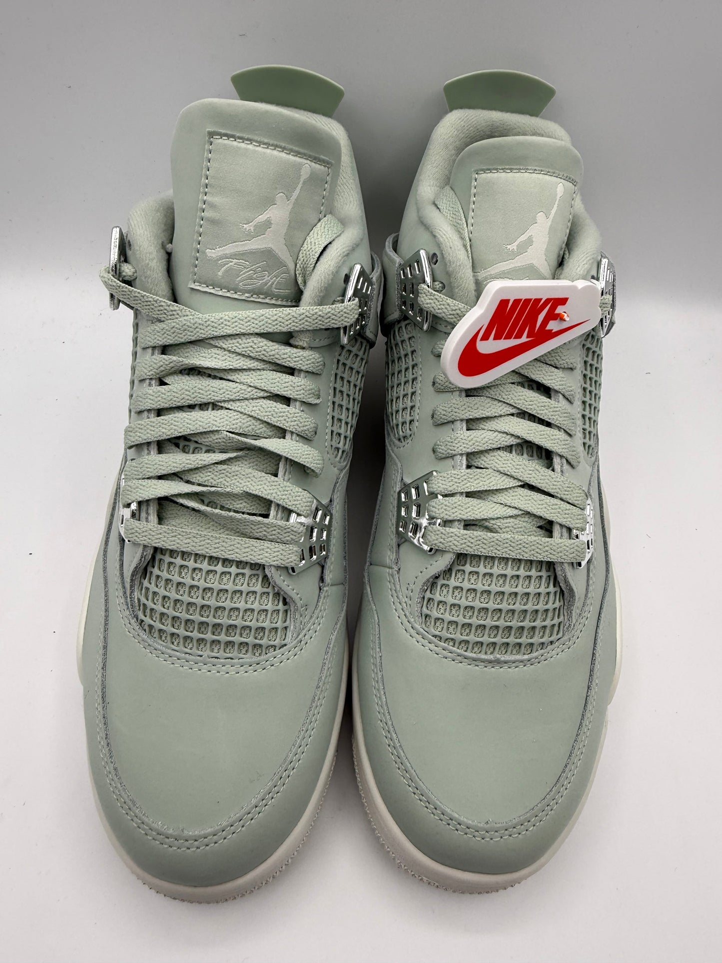 L2246 Jordan 4 Retro Seafoam Sail UK 9.5 - RecycledStreetwear