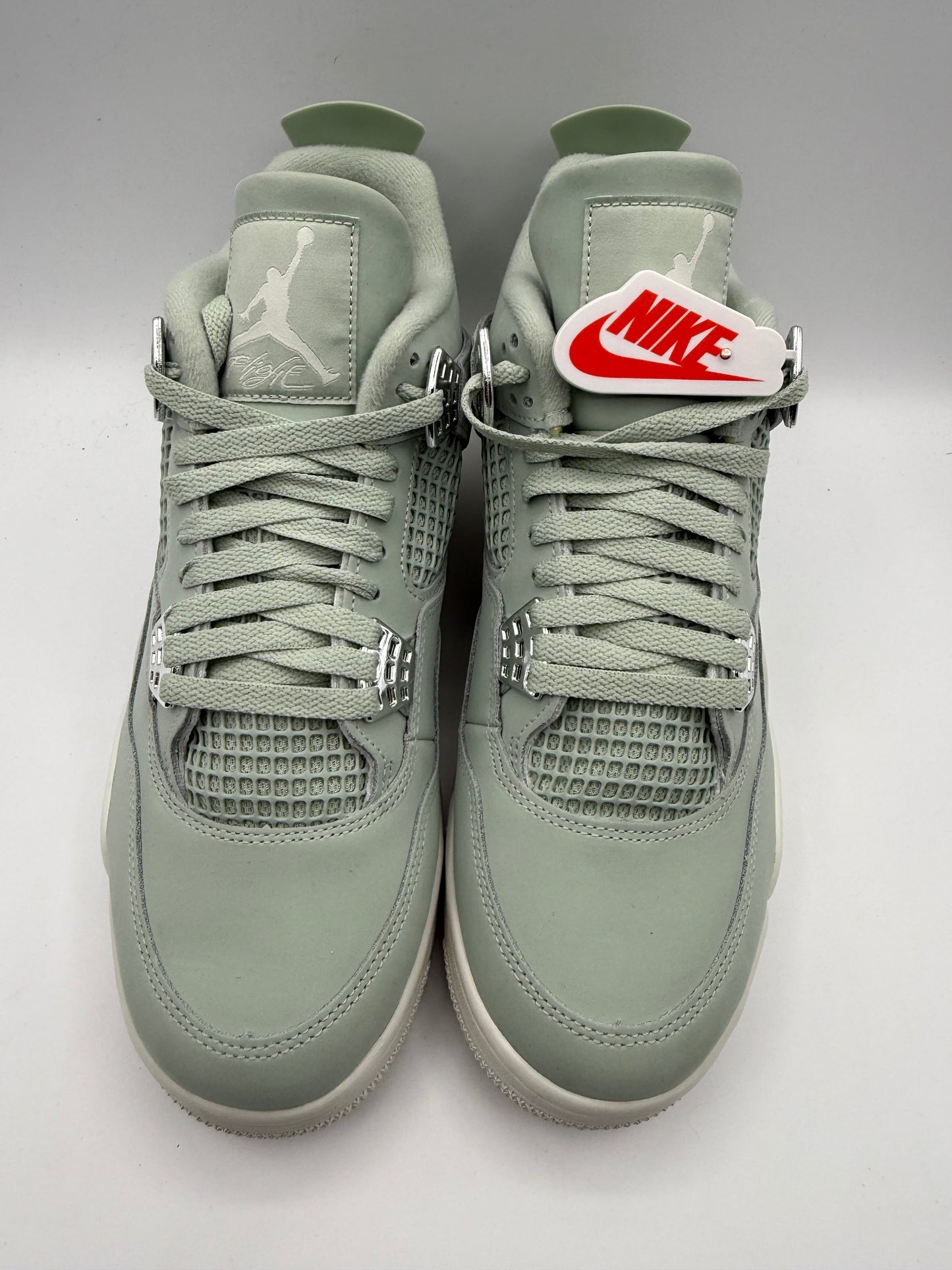 L2248 Jordan 4 Retro Seafoam Sail (Women's) UK 9.5 - RecycledStreetwear