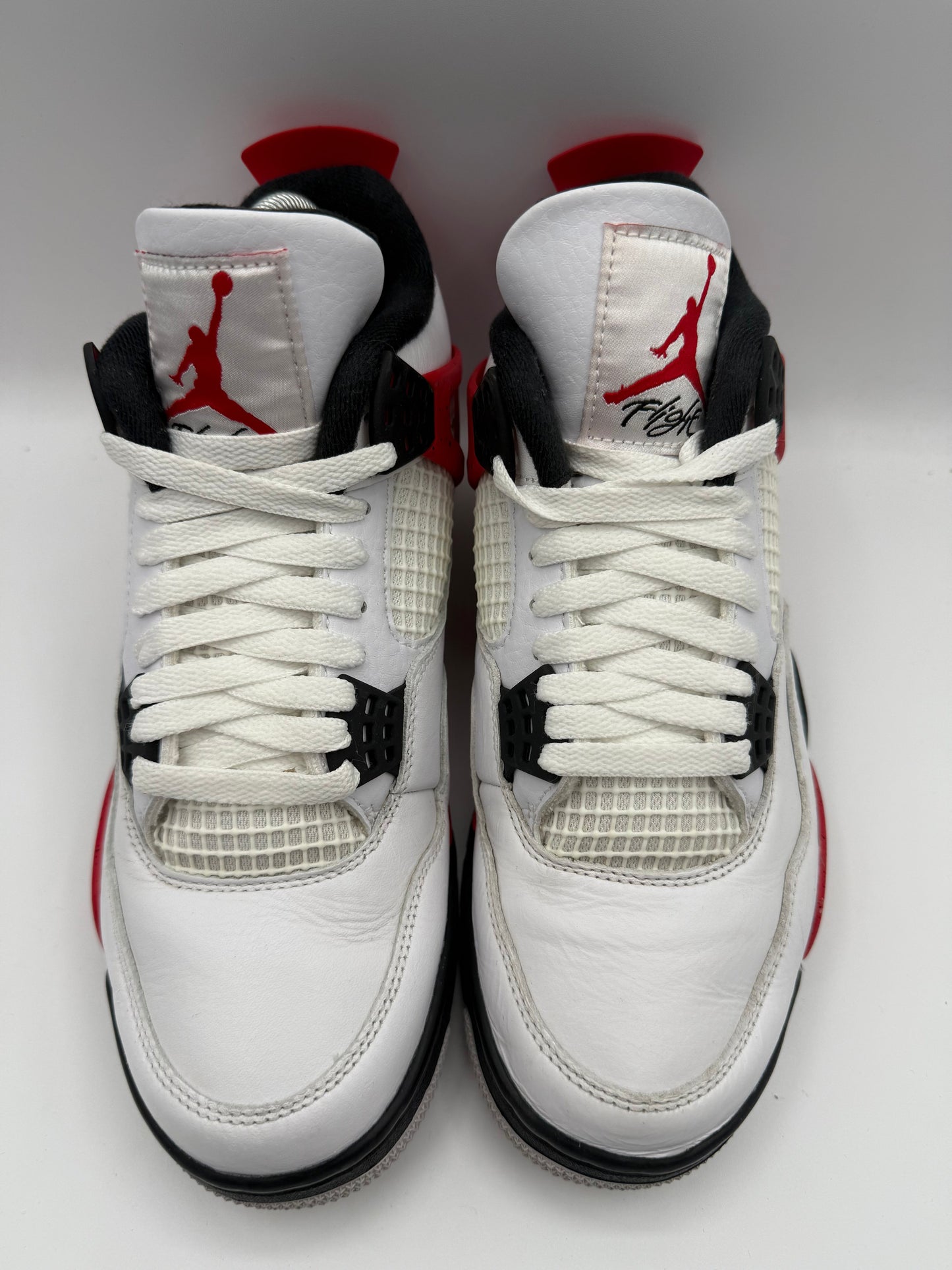 L2281 Jordan 4 Retro Red Cement UK 7 - RecycledStreetwear