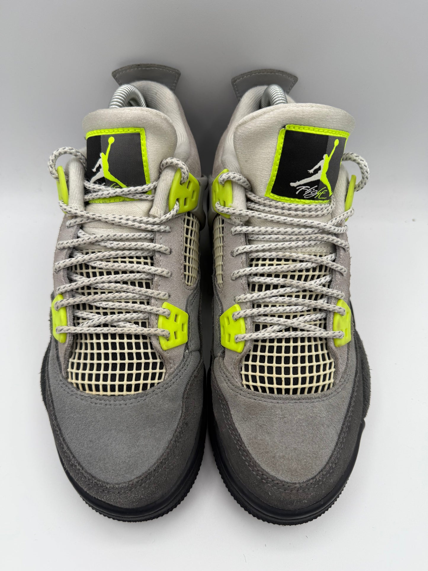 L2322 Jordan 4 Retro SE 95 Neon (GS) UK 4.5 - RecycledStreetwear