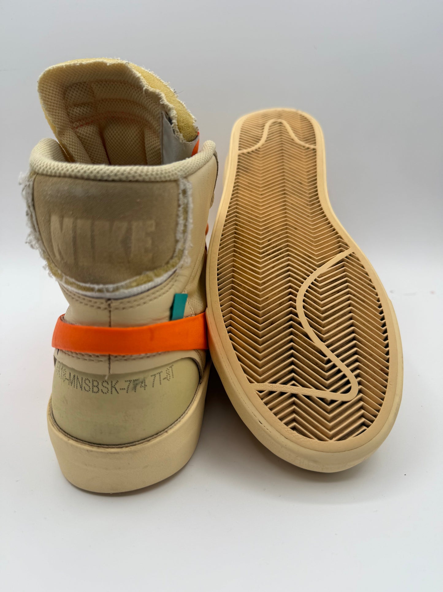 L2359 Nike Blazer Mid Off - White All Hallow's Eve UK 7 - RecycledStreetwear