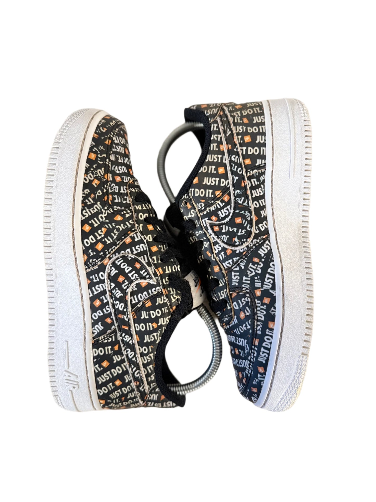 Nike Air Force 1 Low 'Just Do It Pack Black' (gs) uk 4 - RecycledStreetwear