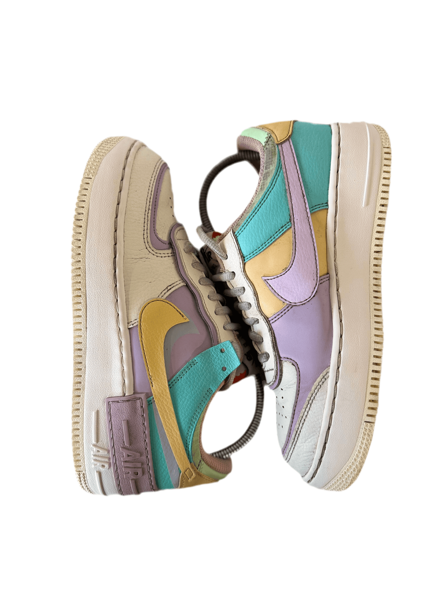 Nike Air Force 1 Shadow 'Pale Ivory' uk 5 - RecycledStreetwear
