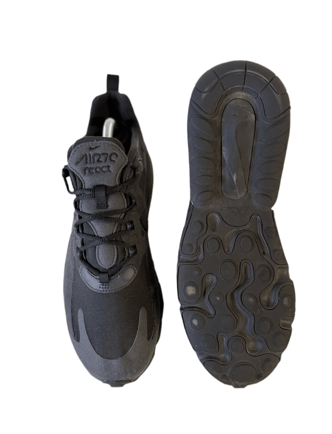 Nike Air Max 270 React 'Black Oil Grey' uk 8.5 - RecycledStreetwear