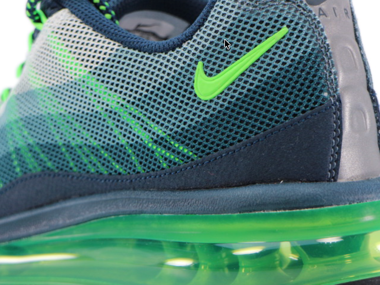 Nike Air Max 95 - 2013 DYN FW Army Navy Fresh Lime UK 10 - RSKICKS