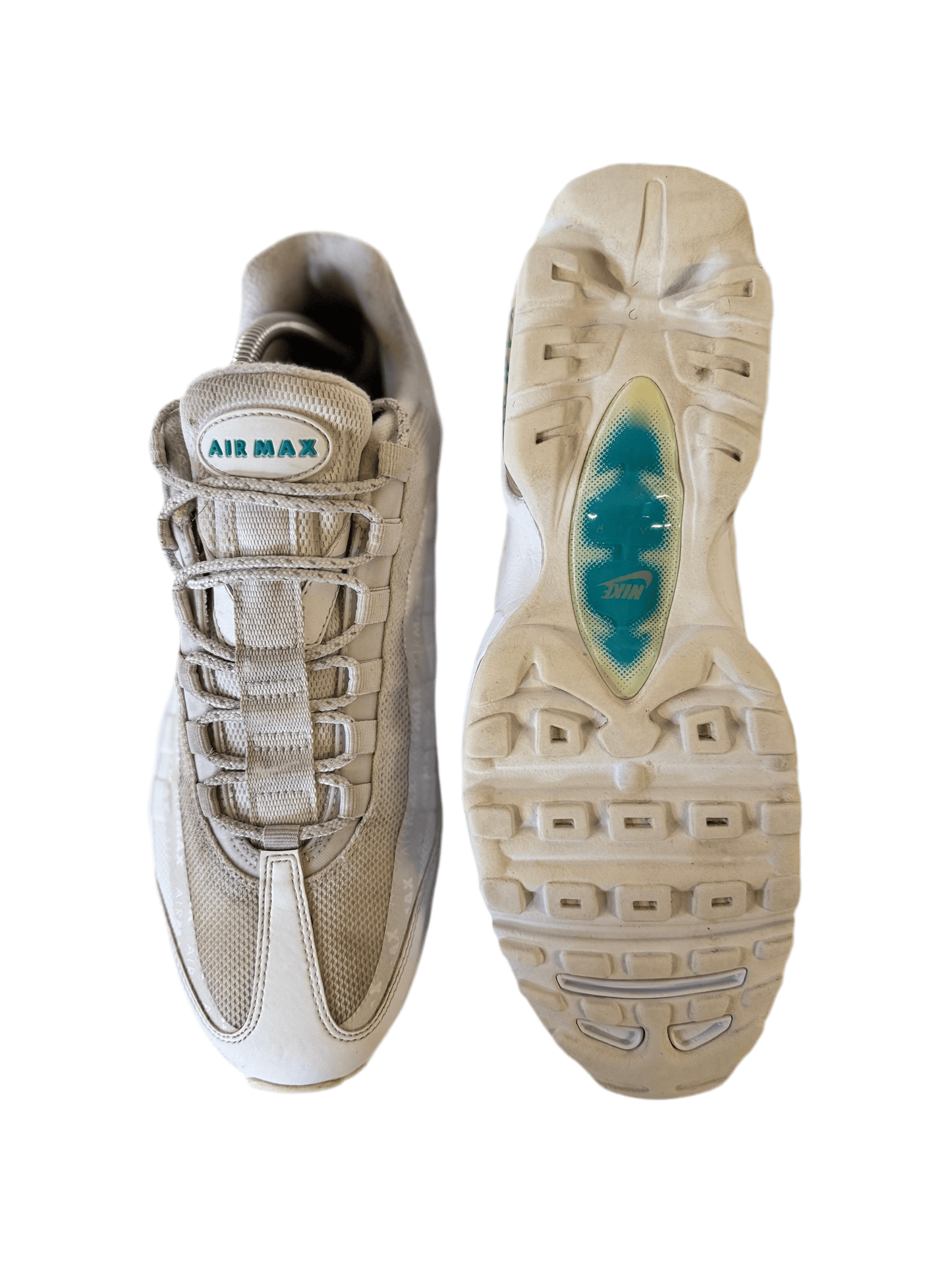 Nike Air Max 95 Ultra 'White Laser Blue' uk 8.5 - RecycledStreetwear