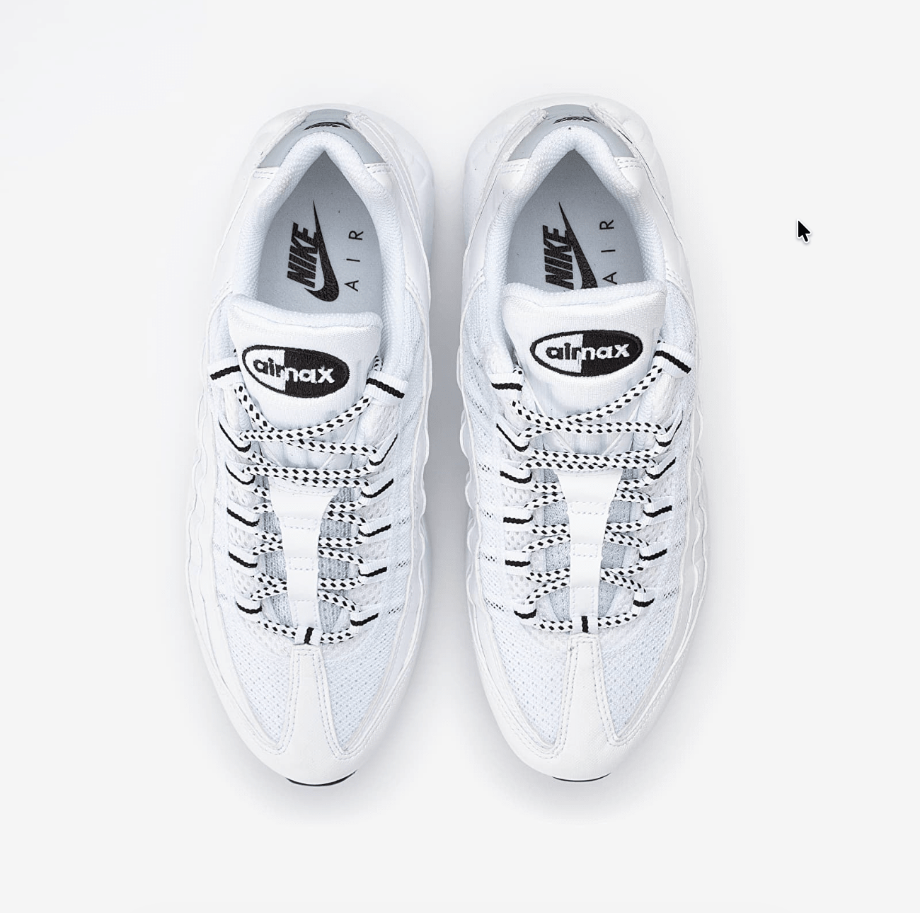 Nike Air Max 95 White Black - RSKICKS