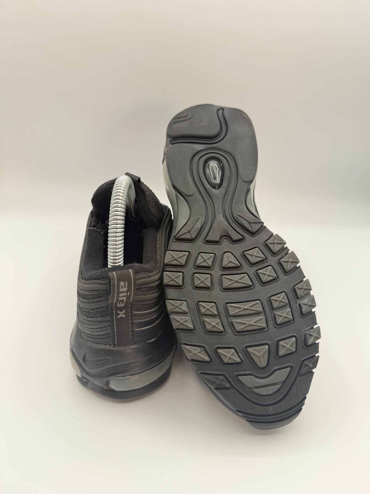 Nike Air Max 97 Black Dark Grey UK 3.5 - RecycledStreetwear