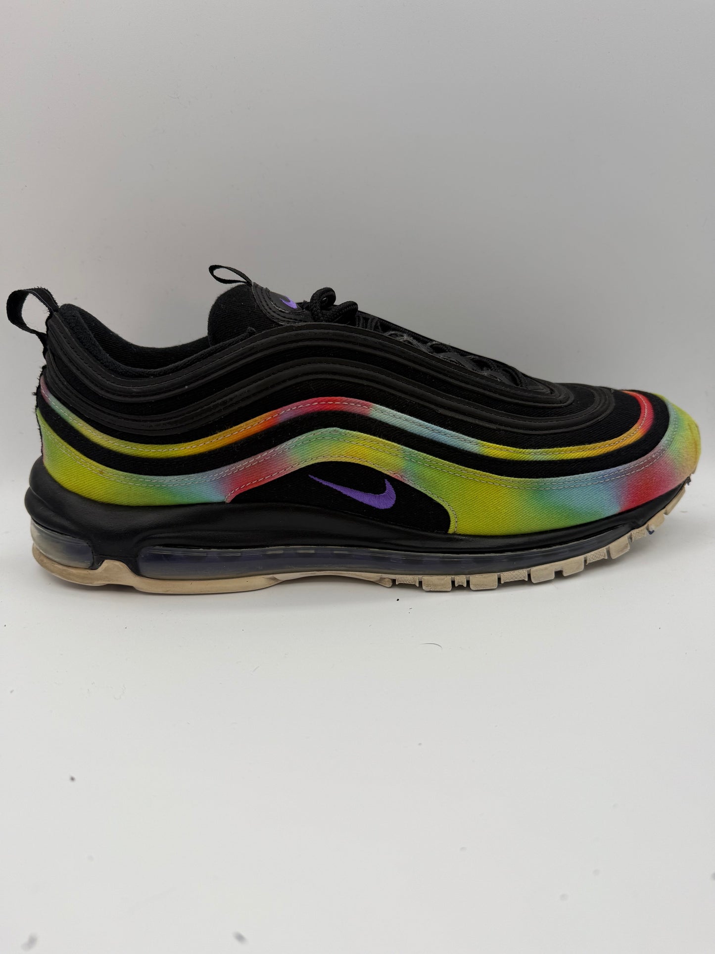 Nike Air Max 97 Tie Dye Black UK 13 - RecycledStreetwear
