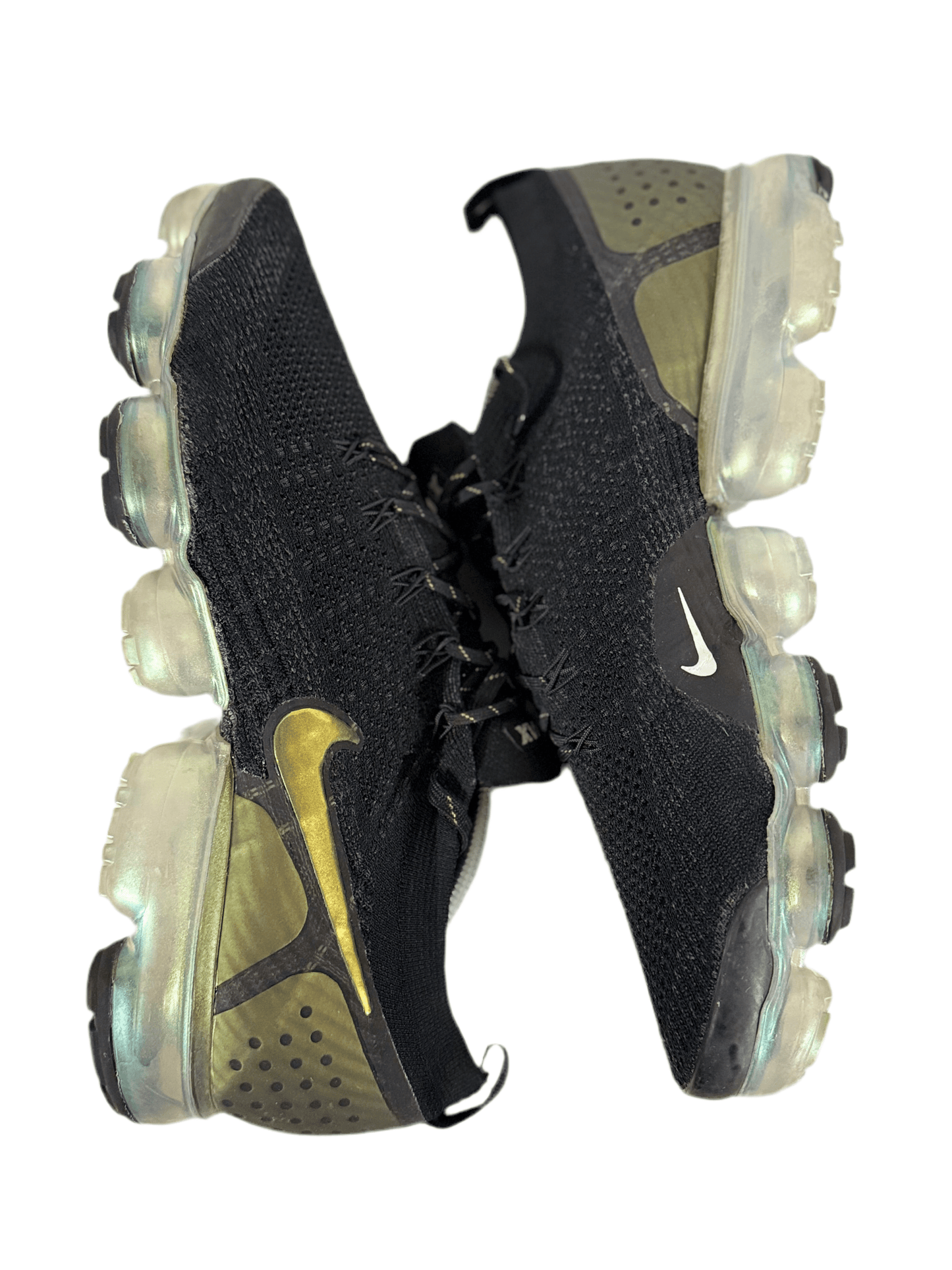 Nike Air VaporMax 2 'Black Gold' uk 10.5 - RecycledStreetwear
