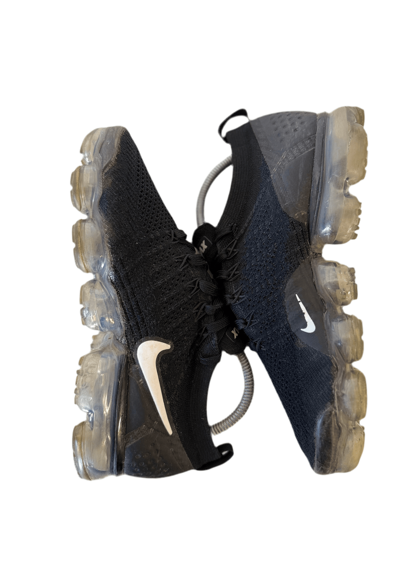 Nike Air VaporMax 2 'Black White' uk 6 - RecycledStreetwear