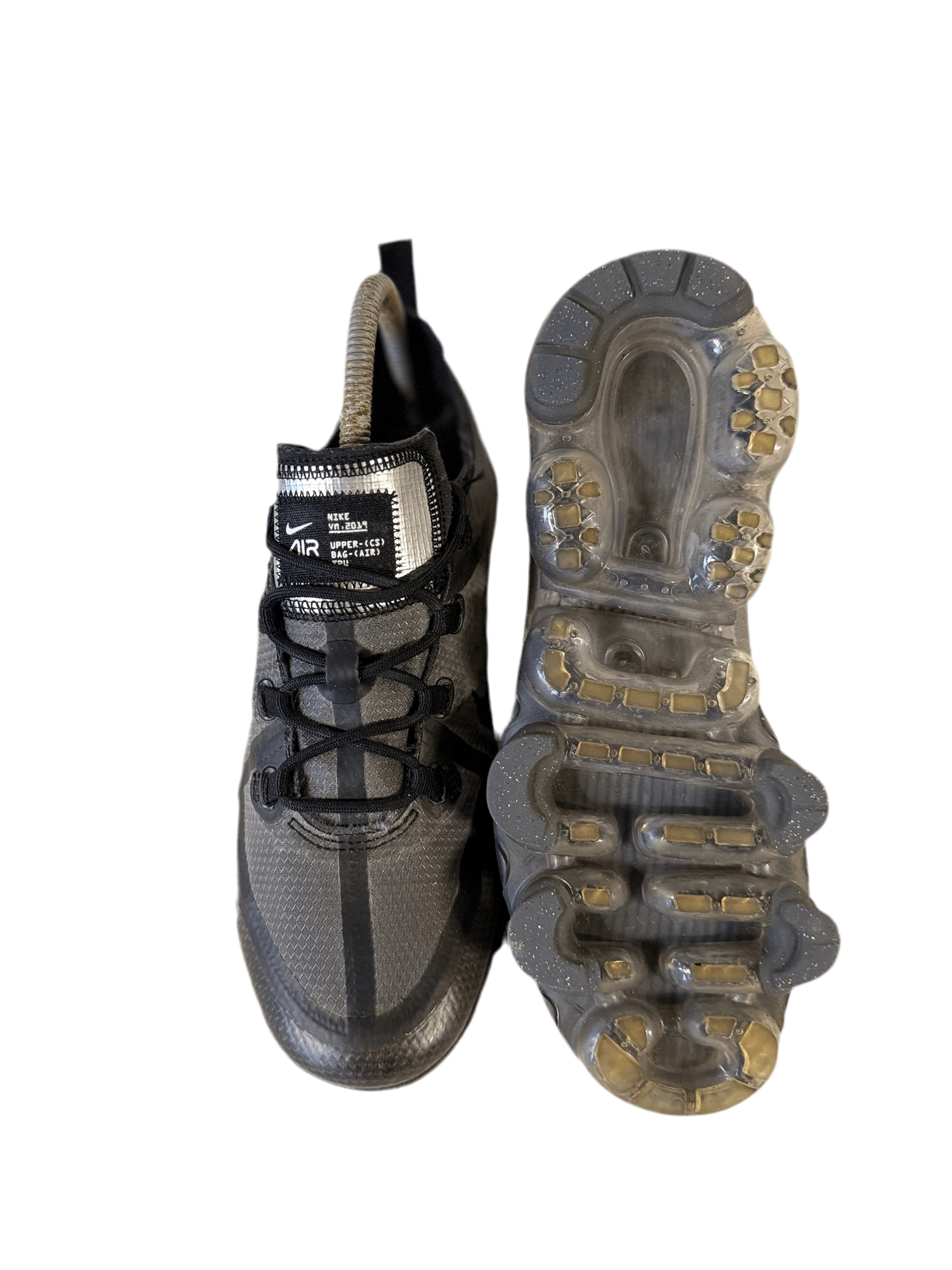 Nike Air VaporMax 2019 'Triple Black' uk 5 - RecycledStreetwear
