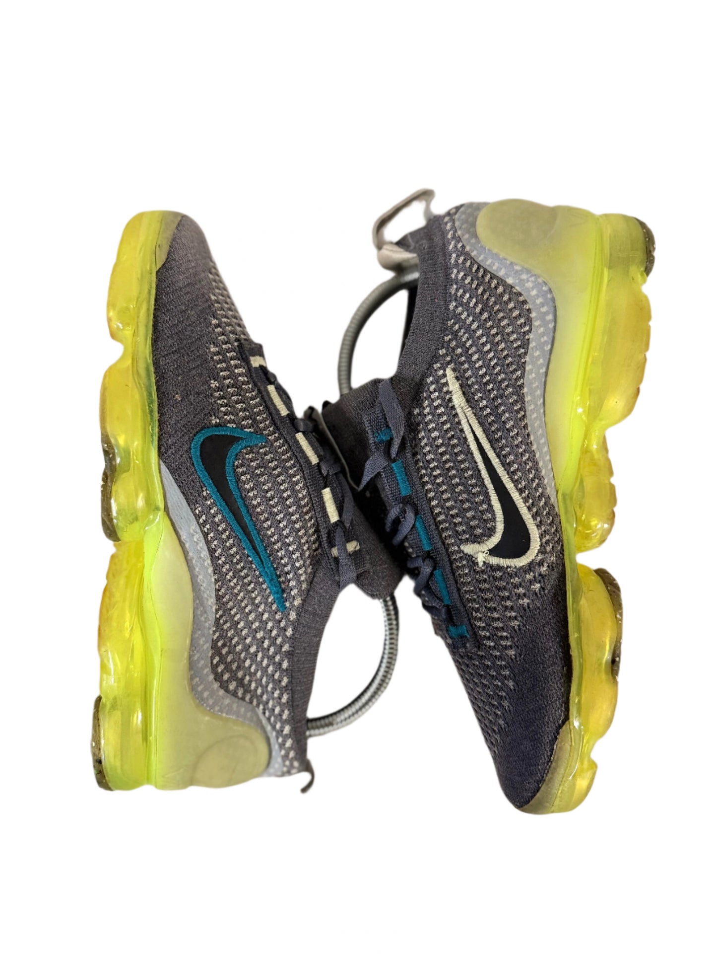 Nike Air VaporMax 2021 FK 'Dark Grey Barely Volt' (GS) uk 5 - RecycledStreetwear