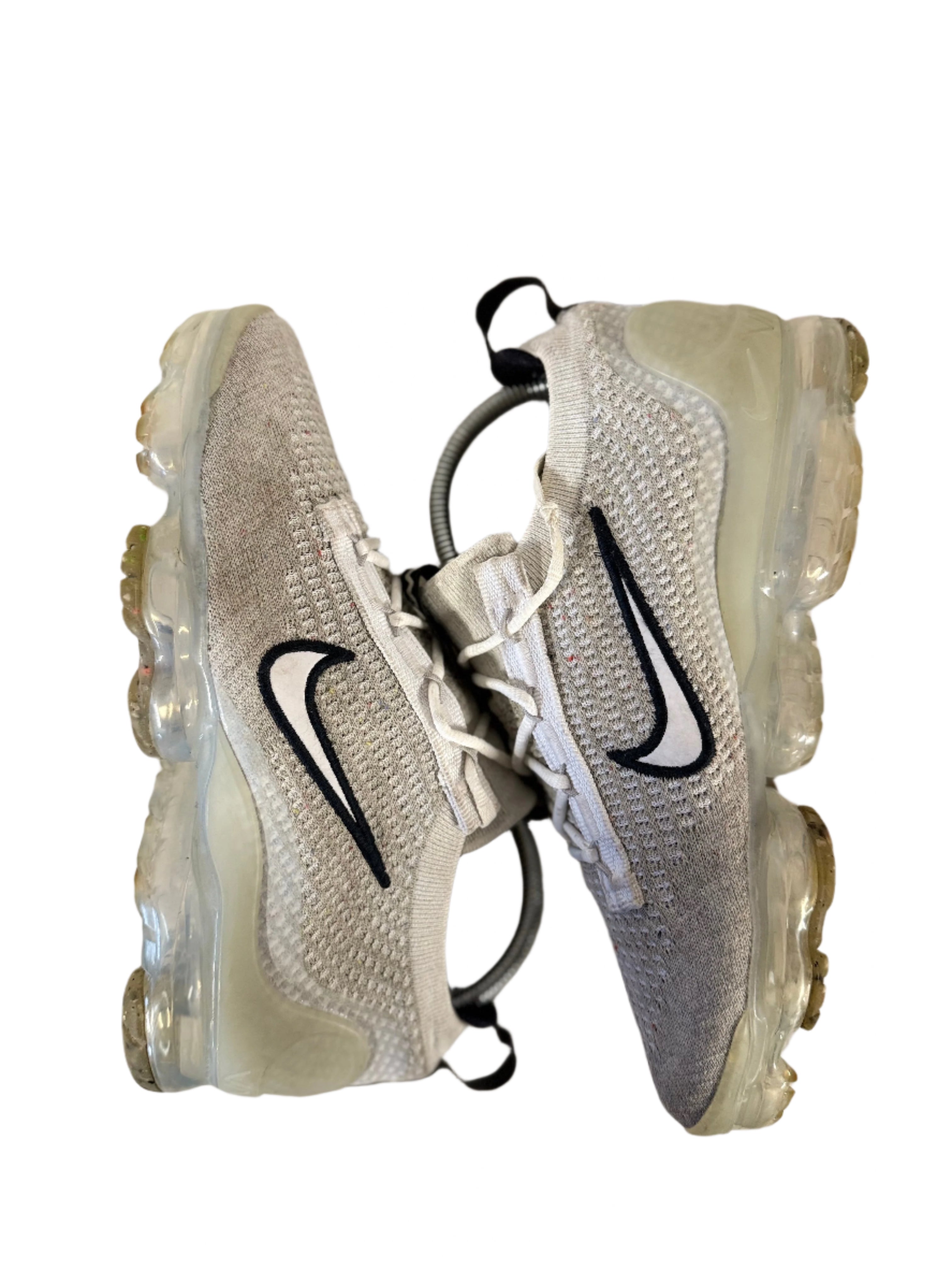 Nike Air VaporMax 2021 FK 'White Metallic Silver' uk 5.5 - RecycledStreetwear