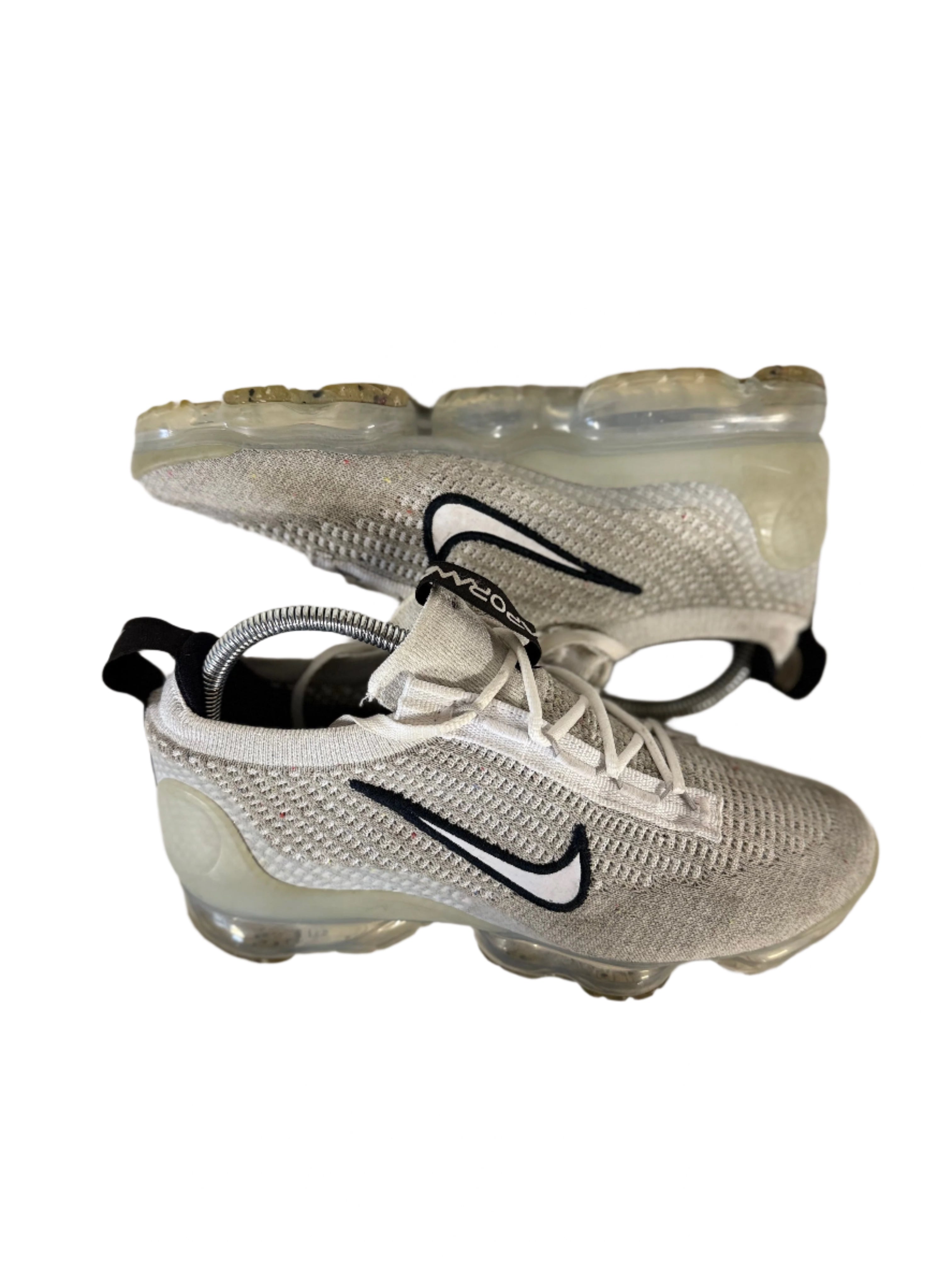 Nike Air VaporMax 2021 FK 'White Metallic Silver' uk 5.5 - RecycledStreetwear