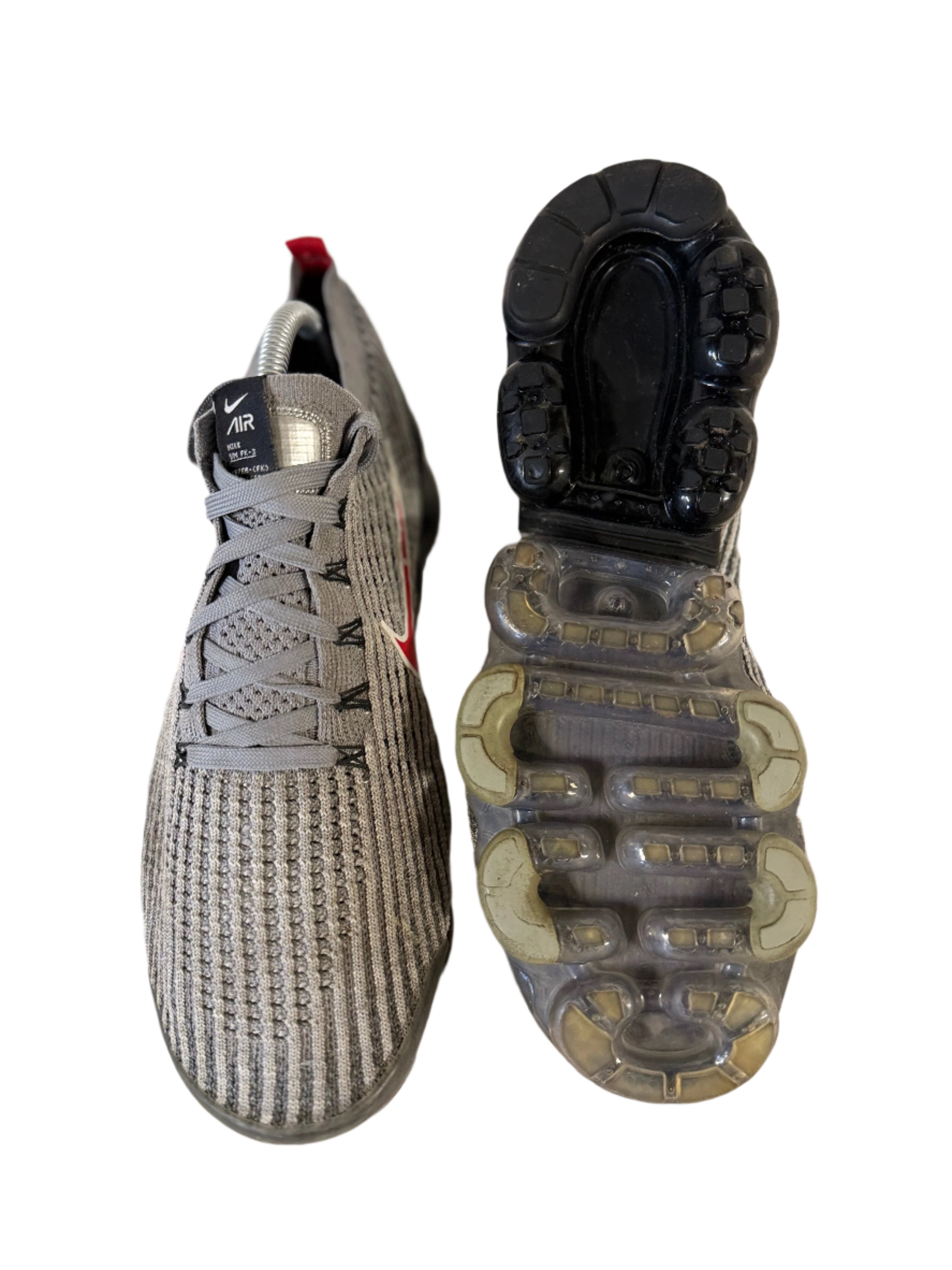 Nike Air VaporMax Flyknit 3 'Particle Grey' UK 8 - RecycledStreetwear