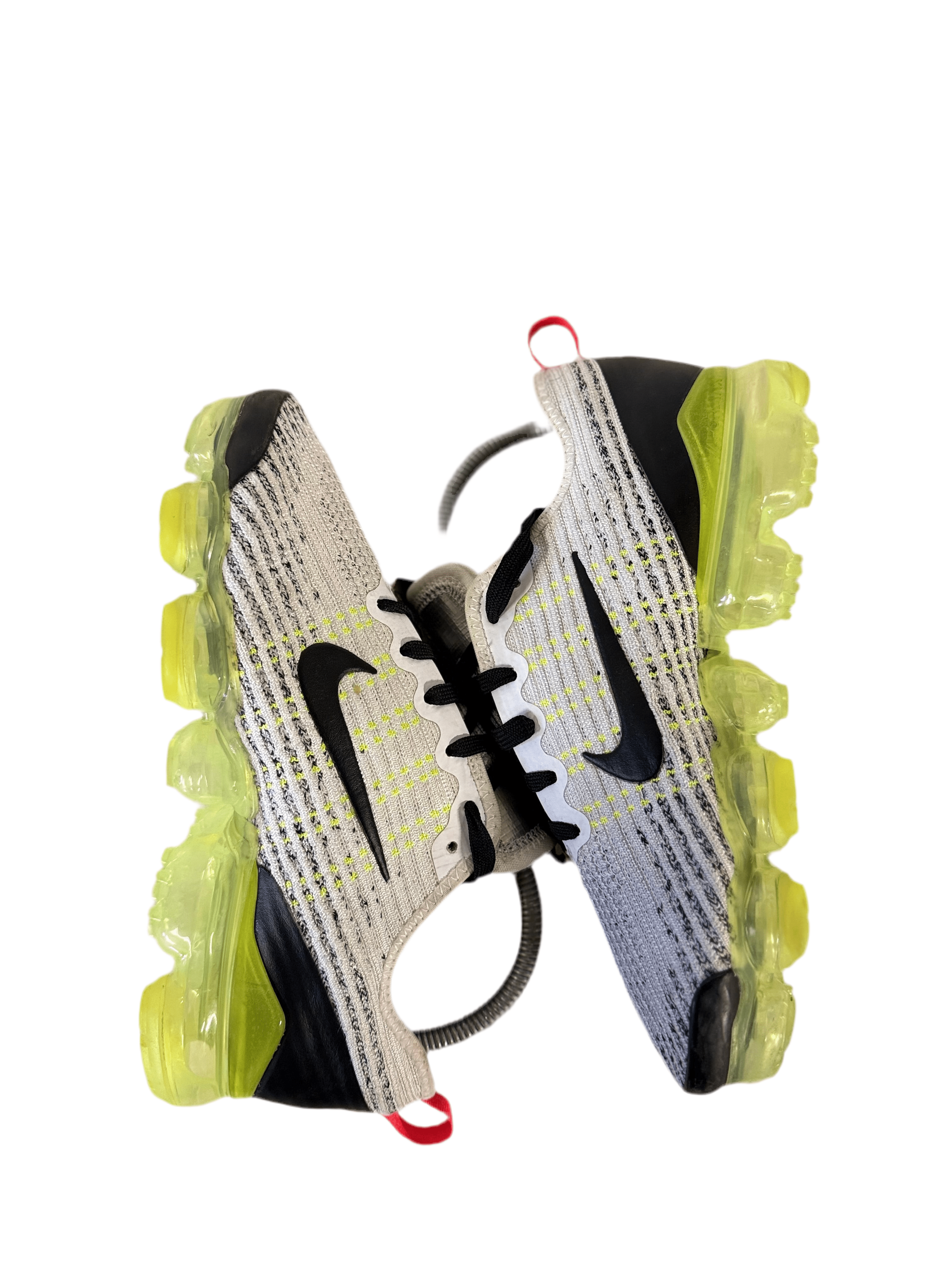 Nike Air VaporMax Flyknit 3 'White Black Volt' uk 5 - RecycledStreetwear
