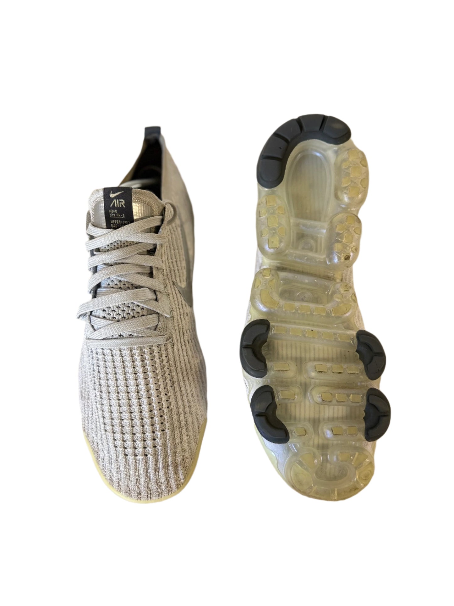 Nike Air VaporMax Flyknit 3 'White Reflective Silver' uk 9.5 - RecycledStreetwear