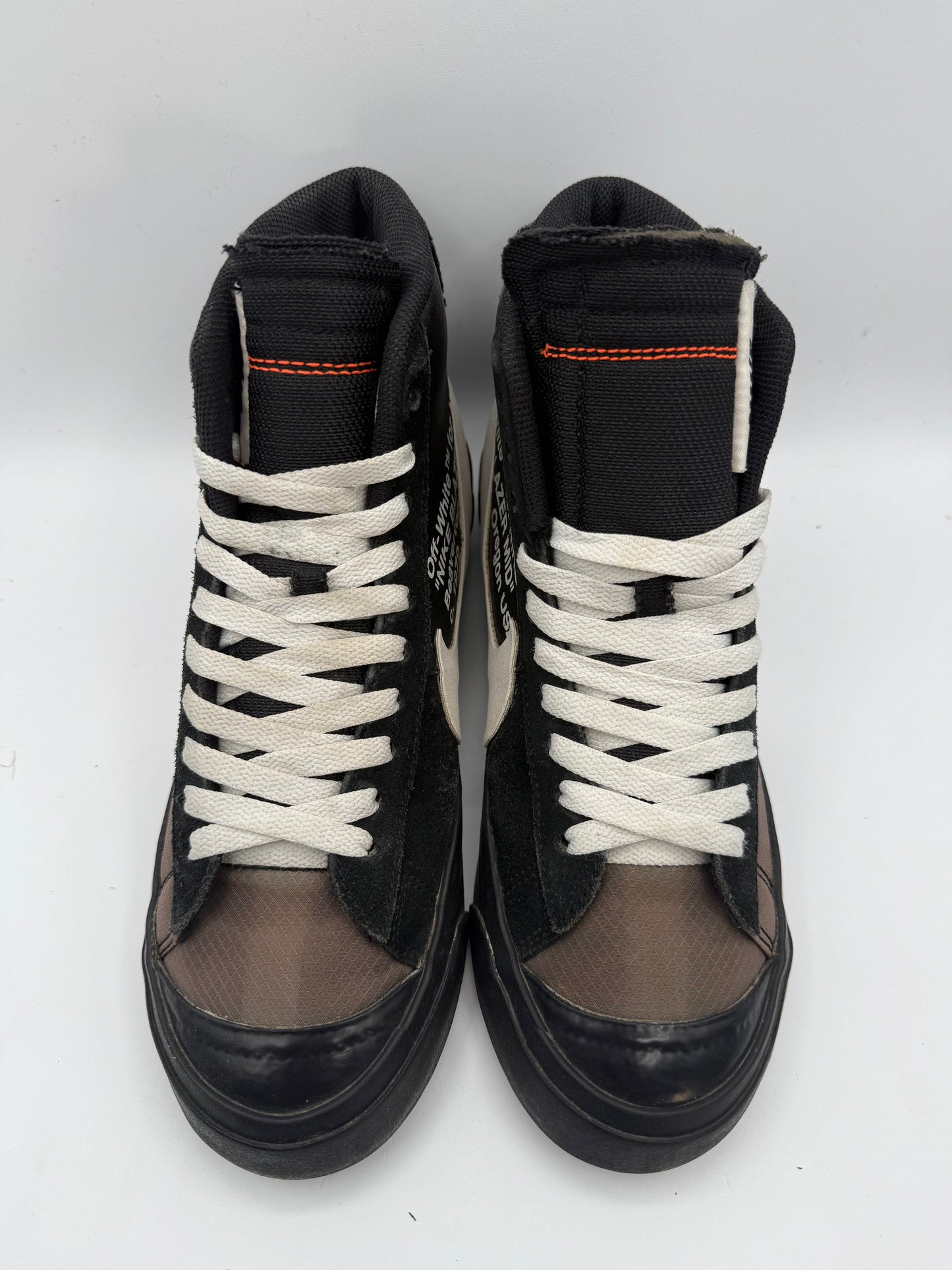 Nike Blazer Mid Off - White Grim Reaper UK 6 - RecycledStreetwear