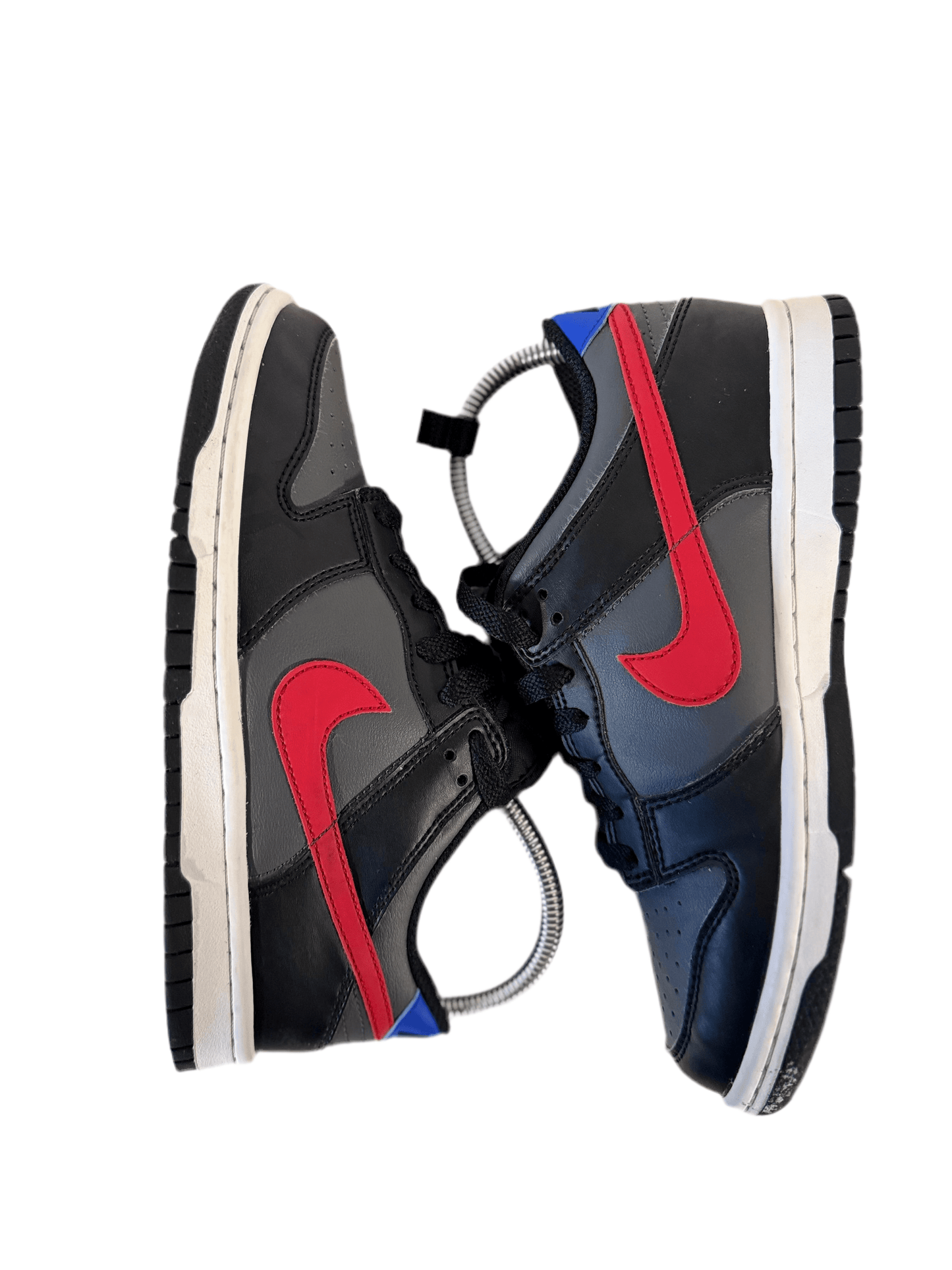 Nike Dunk Low (GS) 'Black Red Blue' UK 3.5 - RecycledStreetwear