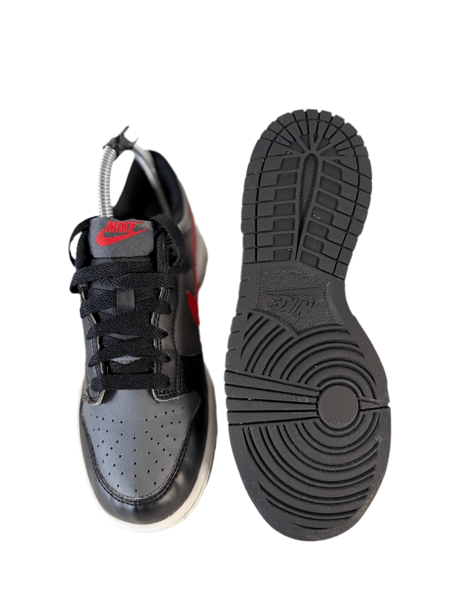 Nike Dunk Low (GS) 'Black Red Blue' UK 3.5 - RecycledStreetwear