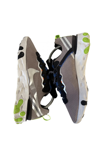 Nike React Element 55 SE 'Grey Volt' uk 7