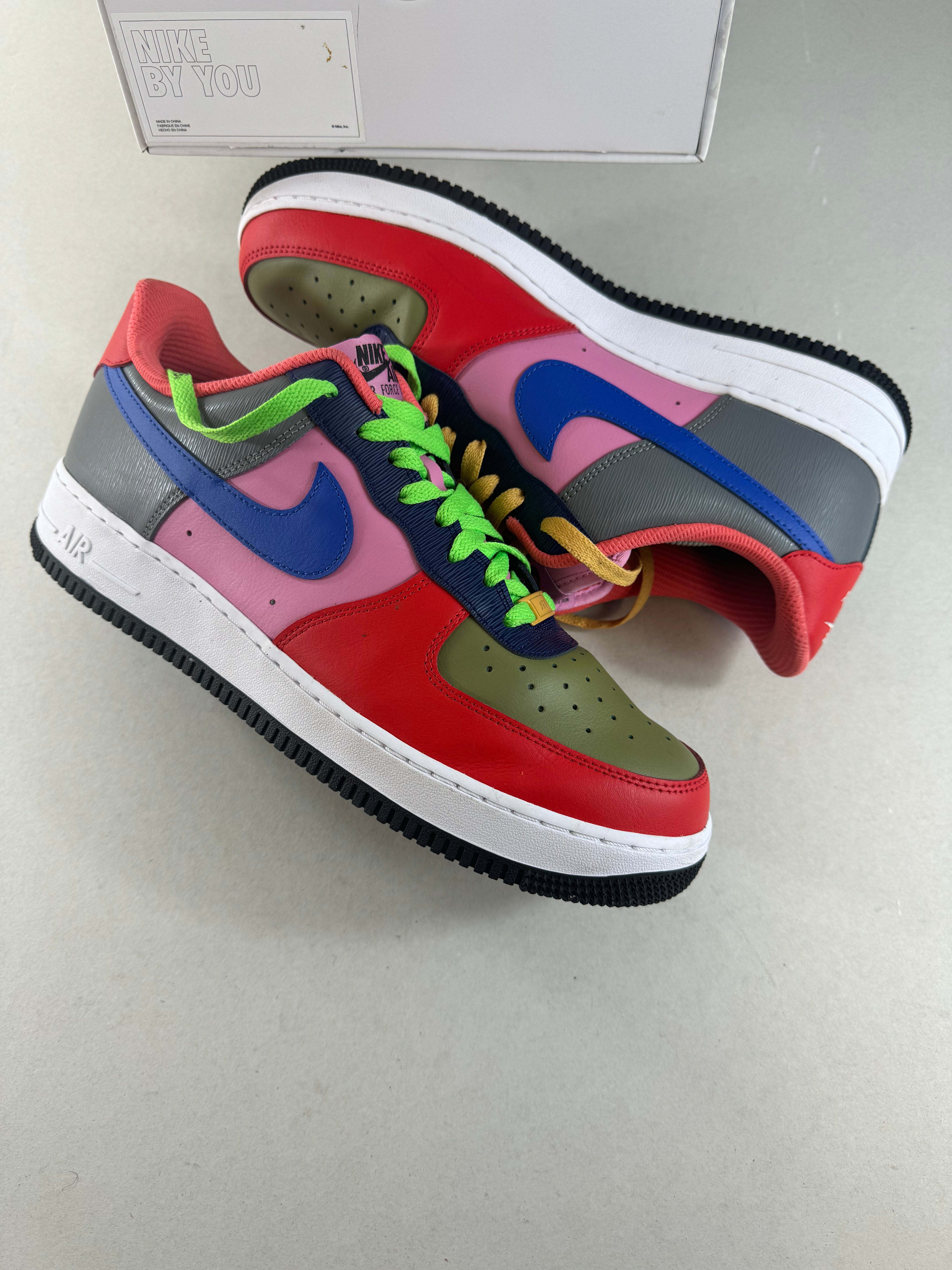 Nike ID Air Force 1 " YAG GAY" UK 10.5