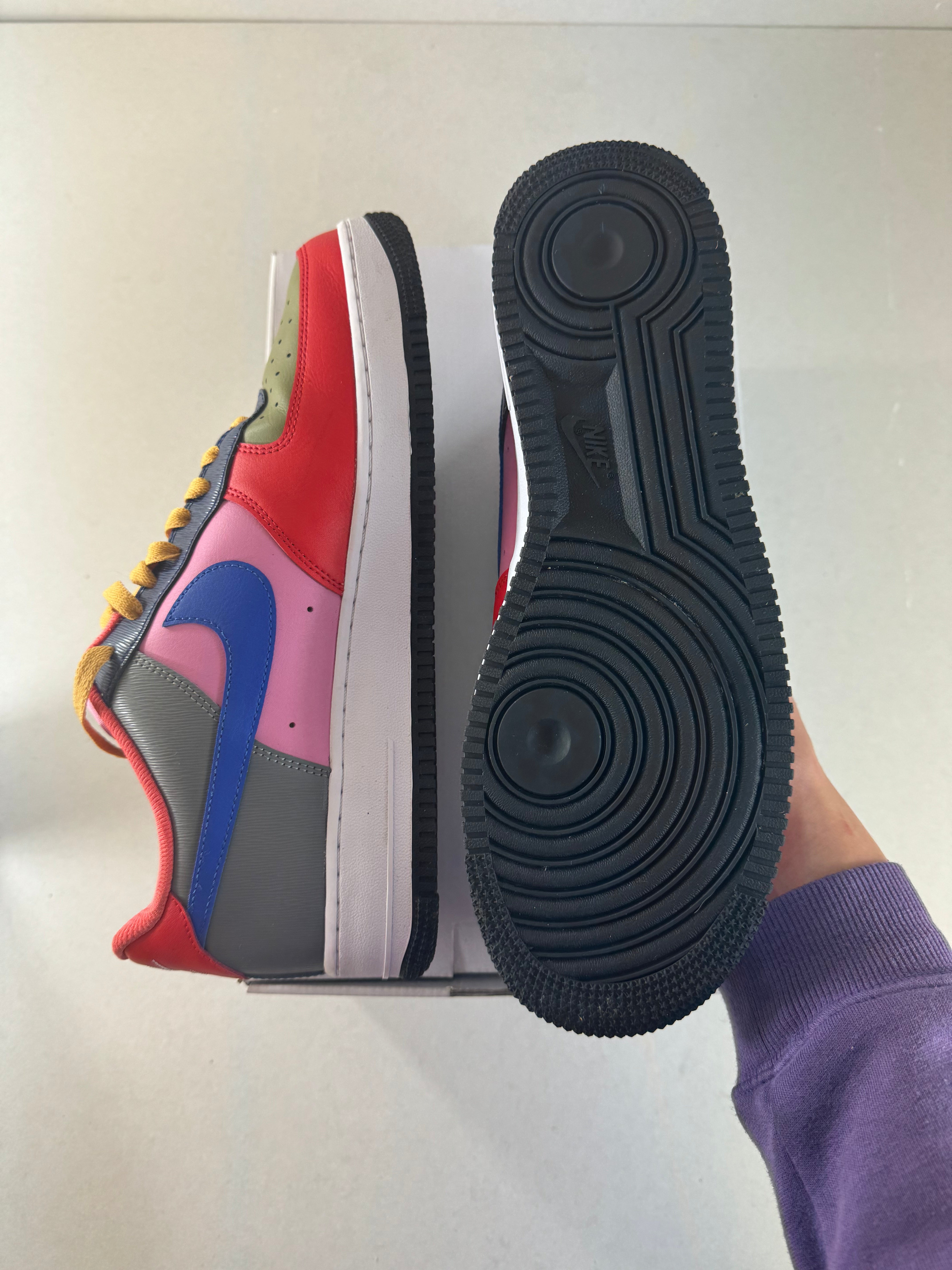 Nike ID Air Force 1 " YAG GAY" UK 10.5