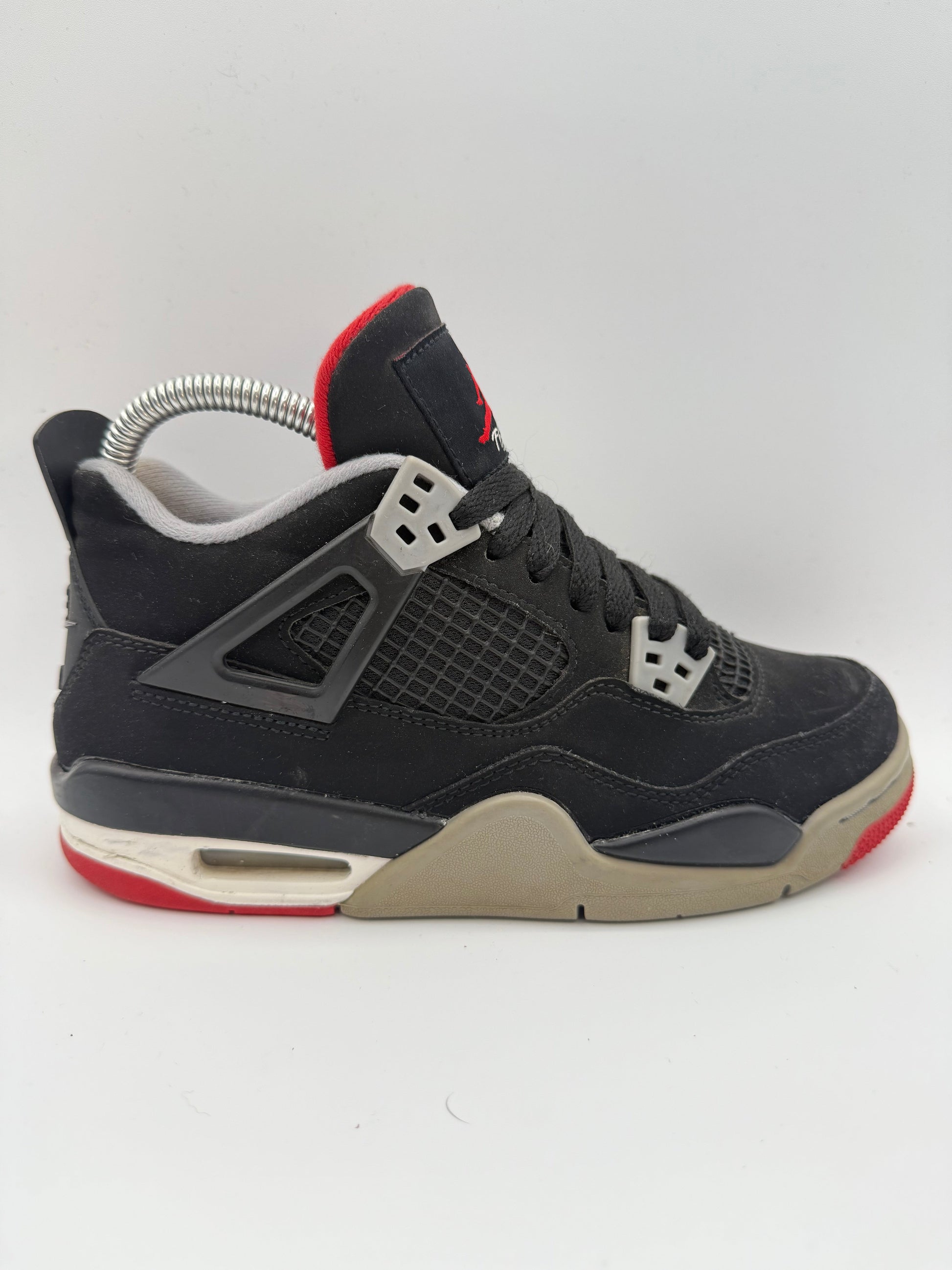 Jordan 4 Retro Bred (2019) (GS) UK 4 - RecycledStreetwear