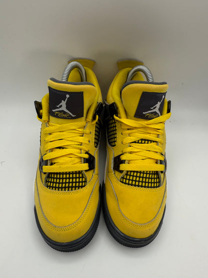 Jordan 4 Retro Lightning (2021) UK 4 - RecycledStreetwear