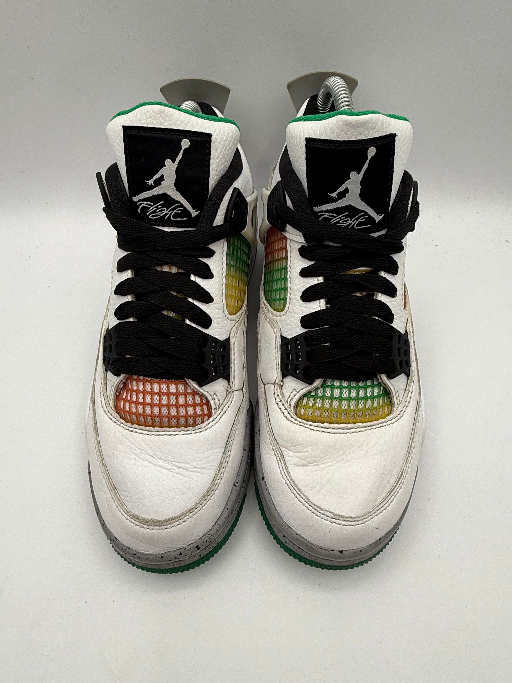 Jordan 4 Retro Lucid Green Rasta (Women's) UK 4 - RecycledStreetwear