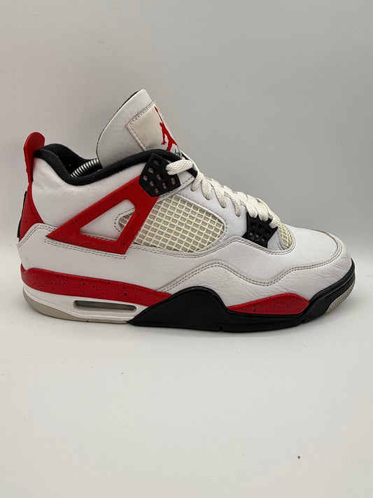 Jordan 4 Retro Red Cement UK 9 - RecycledStreetwear