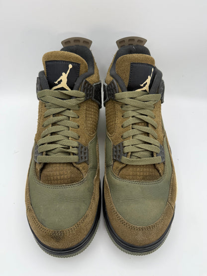 Jordan 4 Retro SE Craft Medium Olive UK 9.5 - RecycledStreetwear