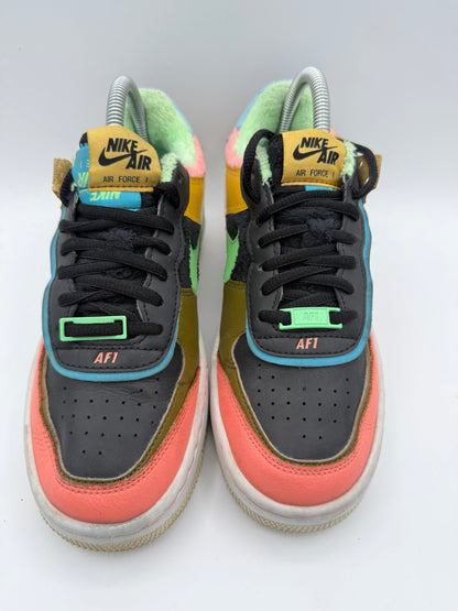 L1234 Nike Air Force 1 Low Shadow Solar Flare Atomic Pink (Women's) UK 4.5 - RecycledStreetwear