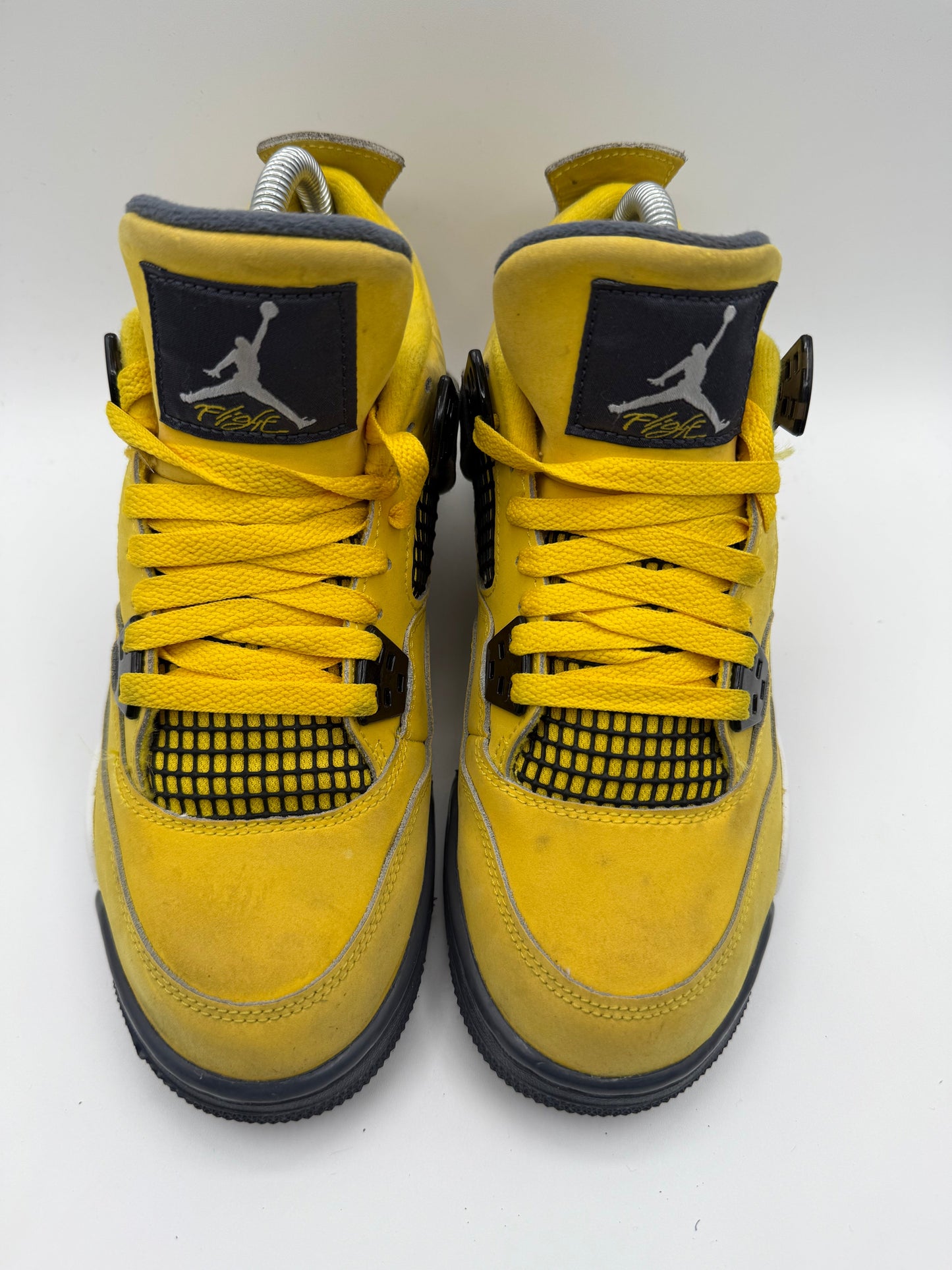 L1556 Jordan 4 Retro Lightning (2021) (GS) UK 4.5 - RecycledStreetwear