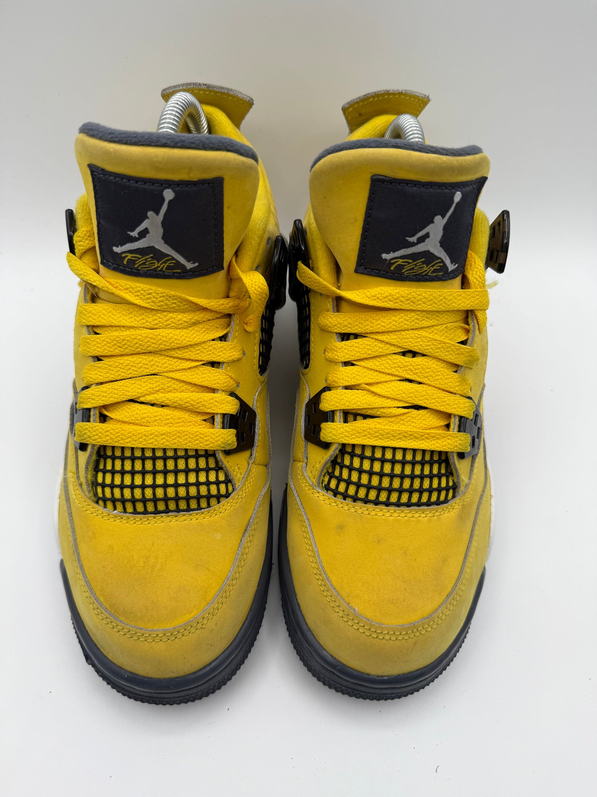 L1556 Jordan 4 Retro Lightning (2021) (GS) UK 4.5 - RecycledStreetwear