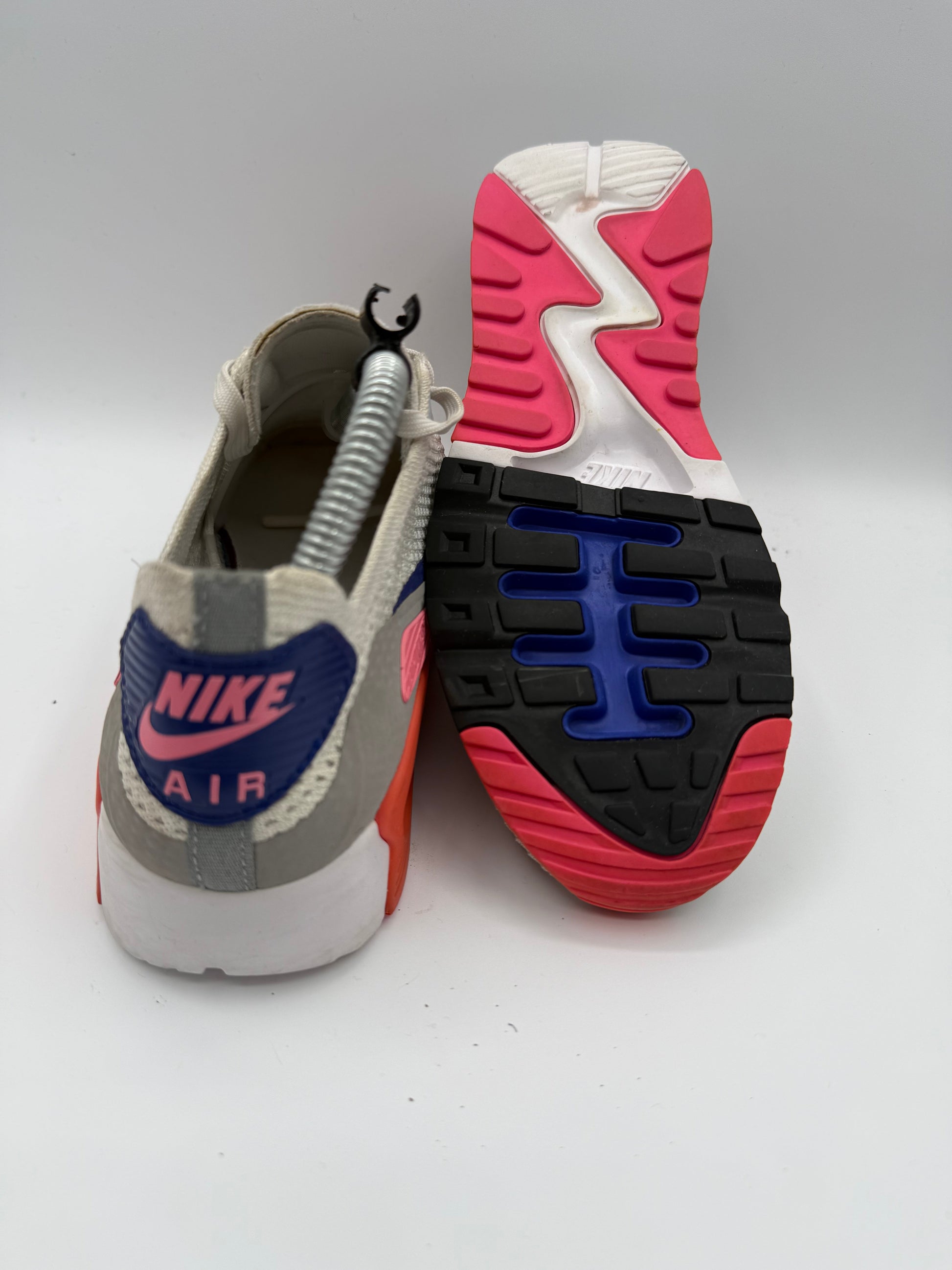 L1640 Nike Air Max 90 Ultra 2.0 Flyknit 'Laser Pink' UK 4 - RecycledStreetwear