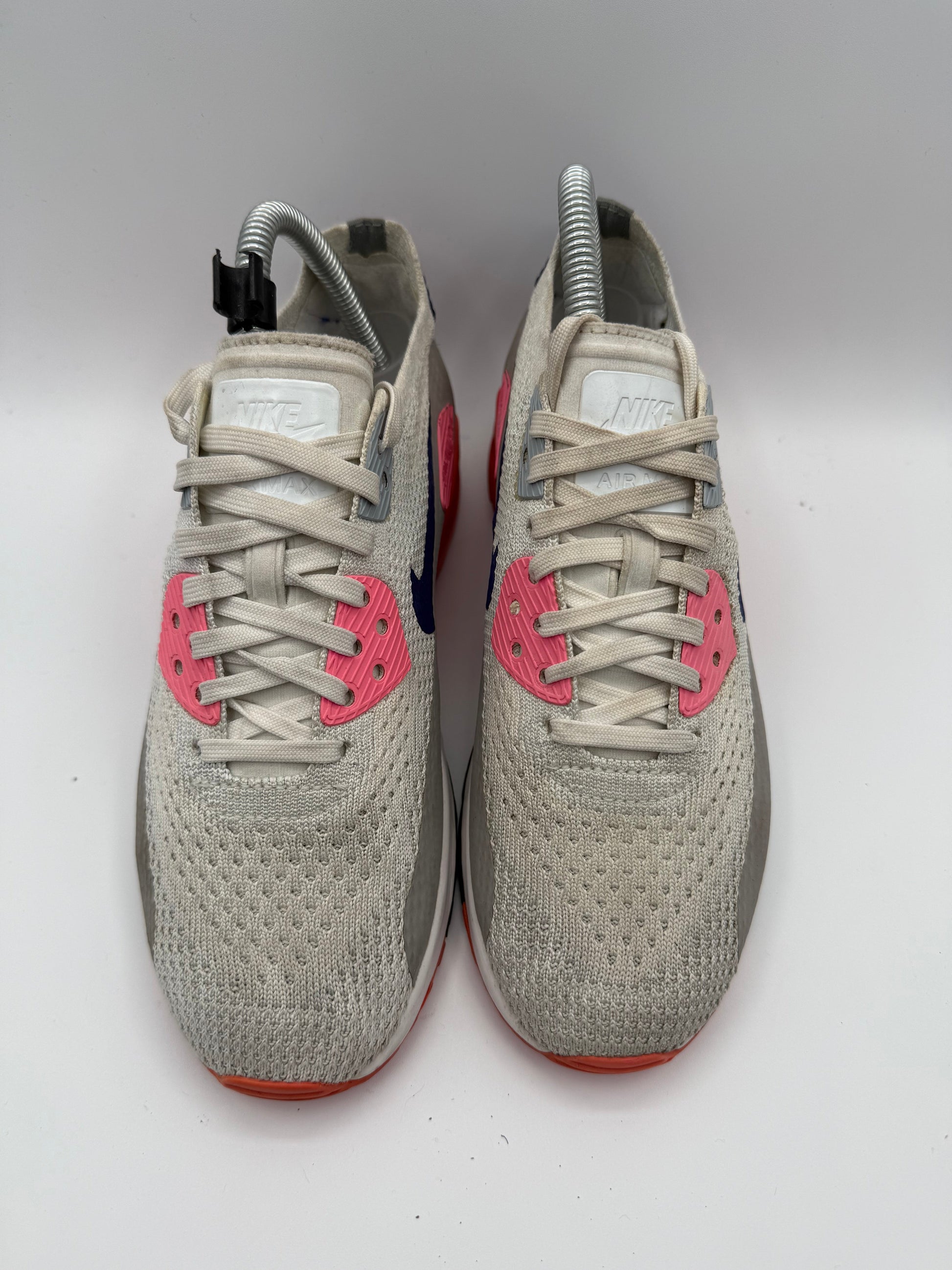 L1640 Nike Air Max 90 Ultra 2.0 Flyknit 'Laser Pink' UK 4 - RecycledStreetwear