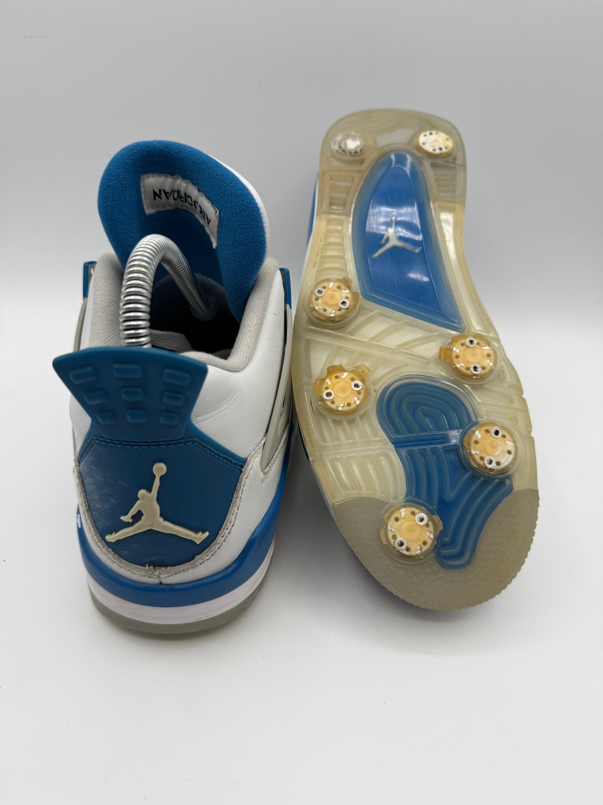 L1906 Jordan 4 Retro Golf Military Blue UK 6 - RecycledStreetwear