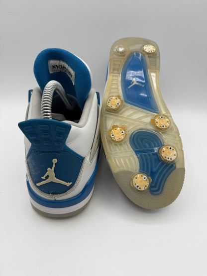 L1906 Jordan 4 Retro Golf Military Blue UK 6 - RecycledStreetwear