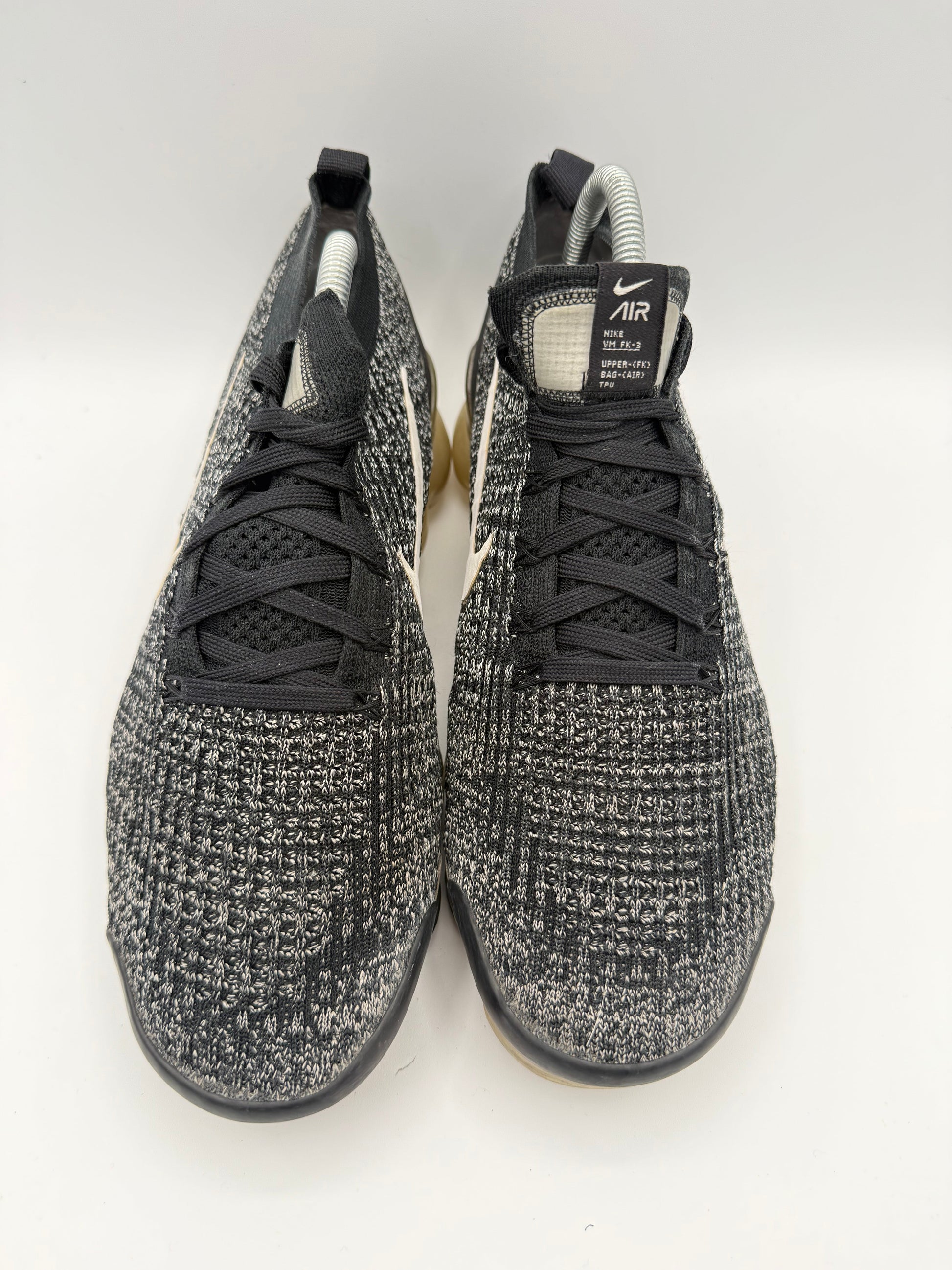 L1914 Nike Air VaporMax Flyknit 3 Oreo UK 8 - RecycledStreetwear